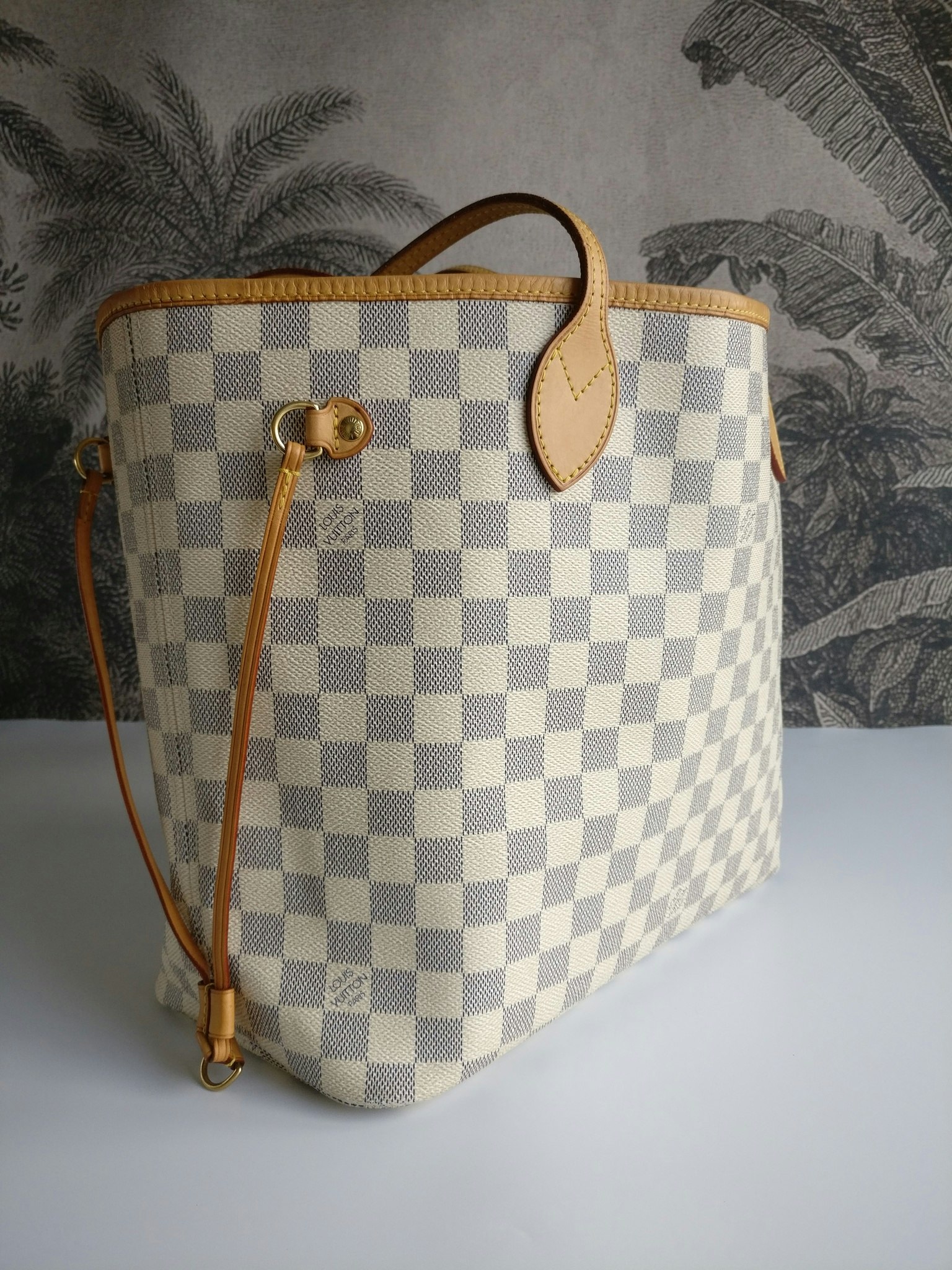 Louis Vuitton Neverfull MM azur