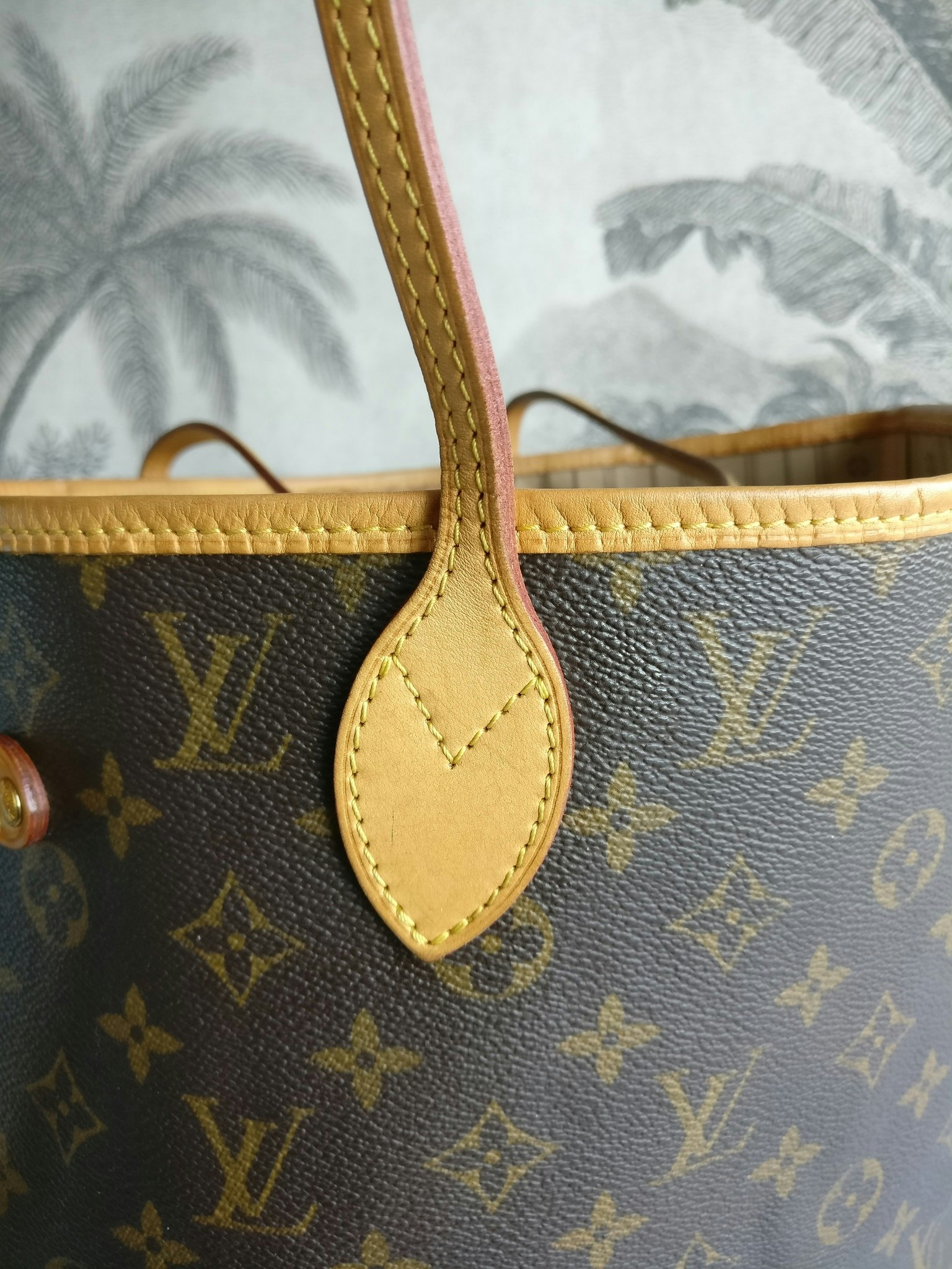 ❤️Original Louis Vuitton Neverfull MM mit honigfarbener Patina