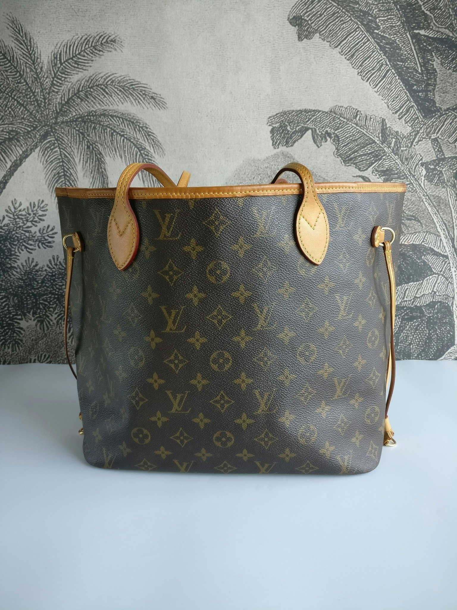 Louis Vuitton LV Neverfull MM Beige ref.895685 - Joli Closet