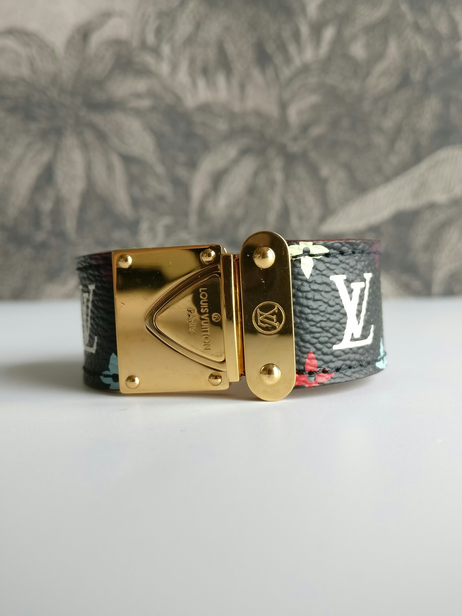 Louis Vuitton Black Multicolore Monogram Koala Bracelet