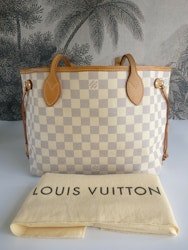 Louis Vuitton Neverfull PM damier azur