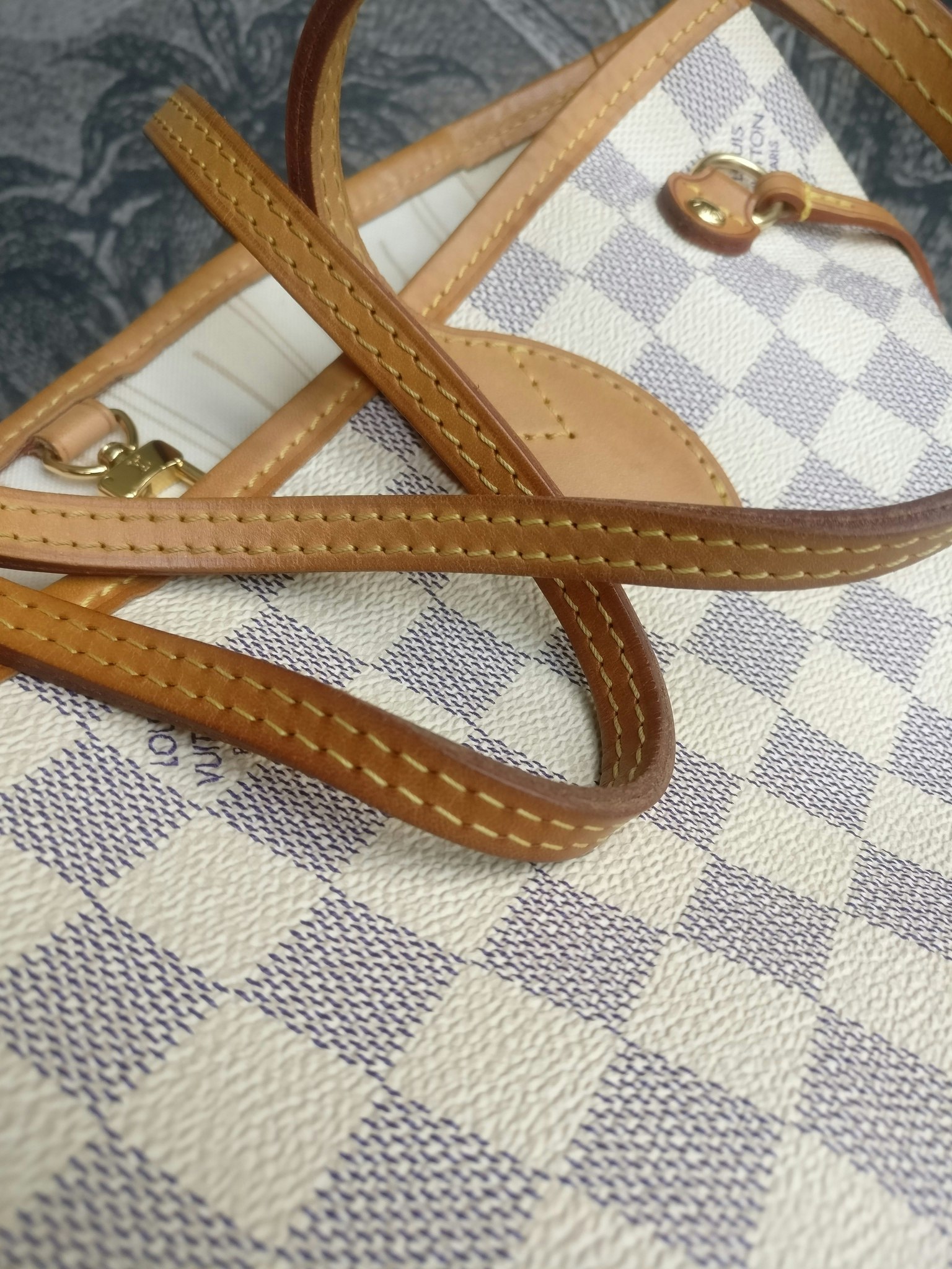 Louis Vuitton Neverfull PM damier azur