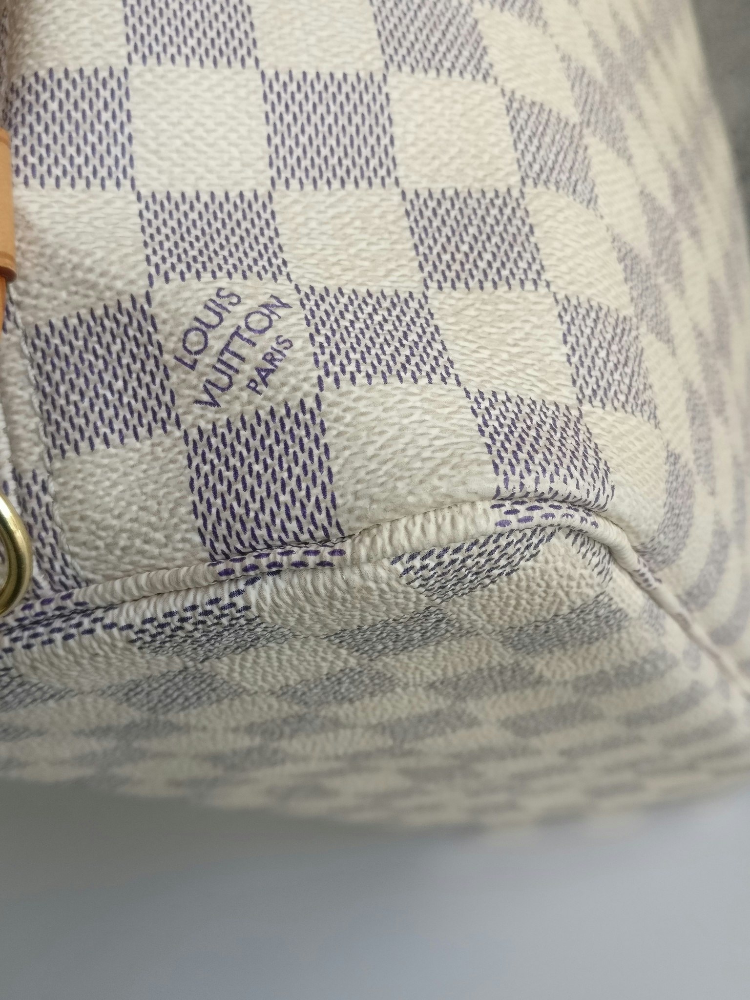Louis Vuitton Neverfull PM damier azur