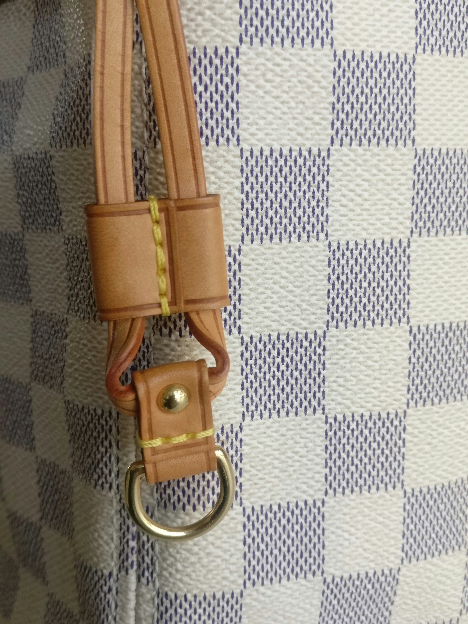 Louis Vuitton Damier Azur Neverfull PM QJBJDI0NWF004