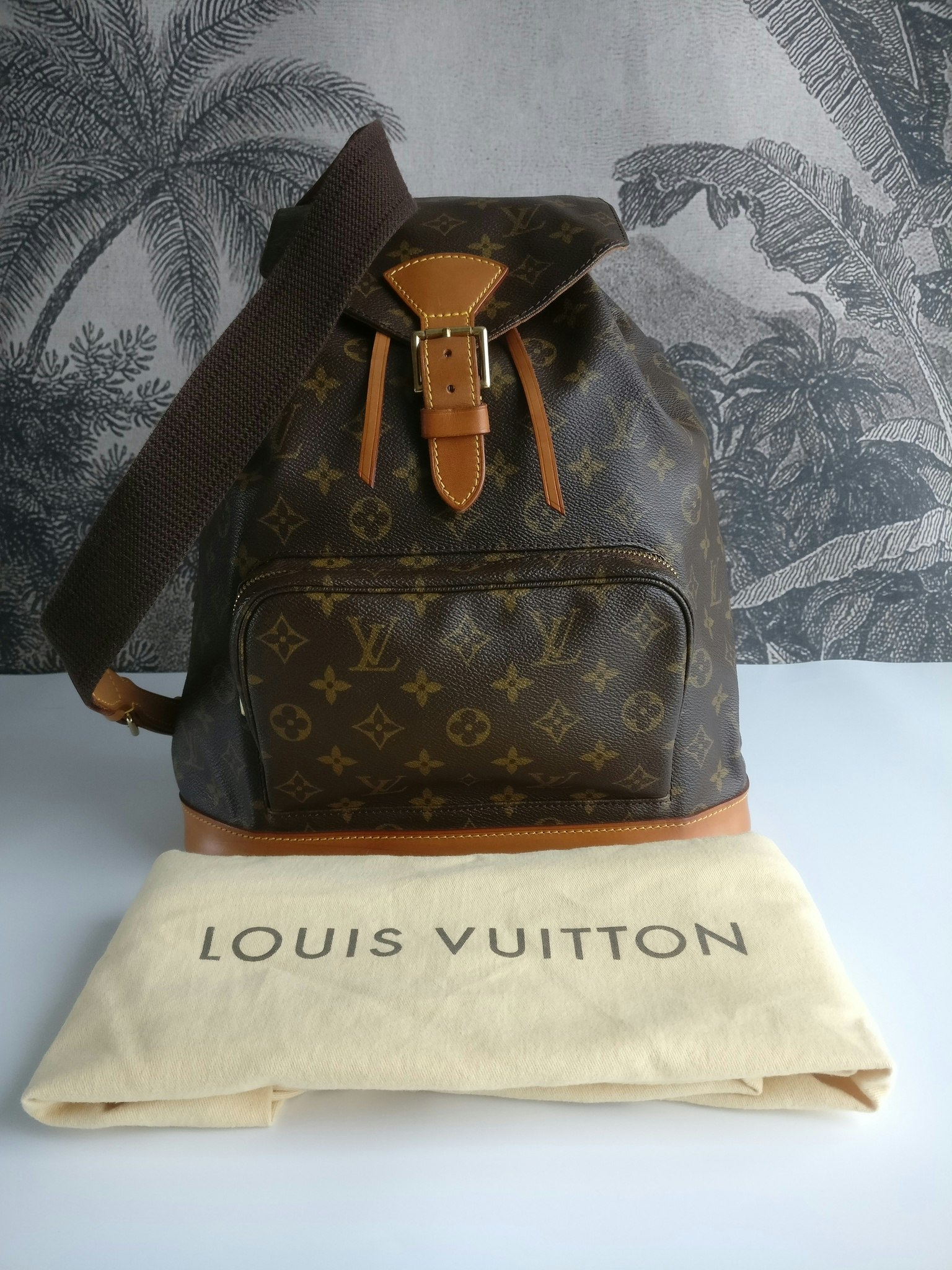 Louis Vuitton Monogram Montsouris GM Backpack on SALE