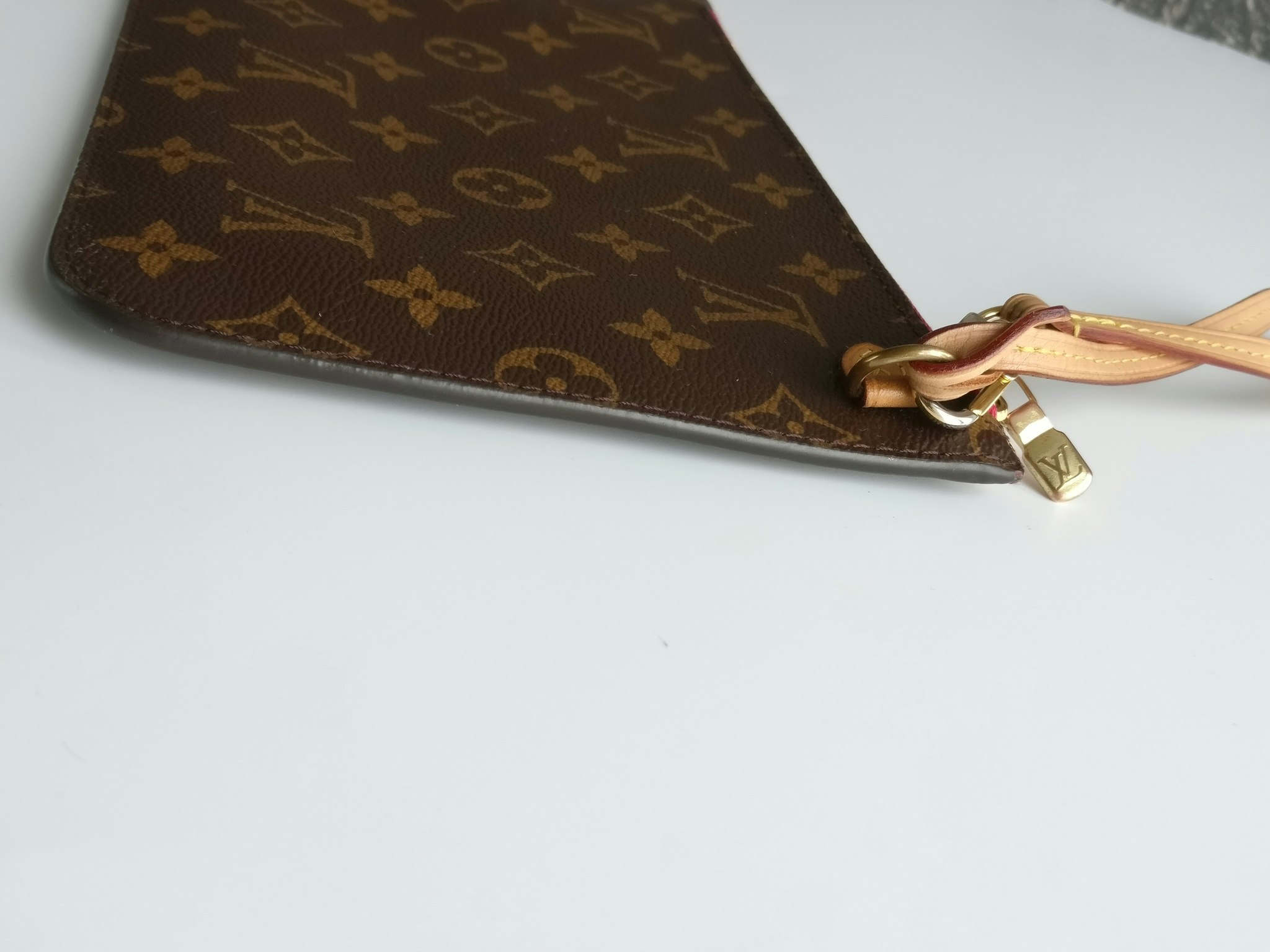 Louis Vuitton Monogram Pivoine Neverfull Pochette Clutch - A World Of Goods  For You, LLC