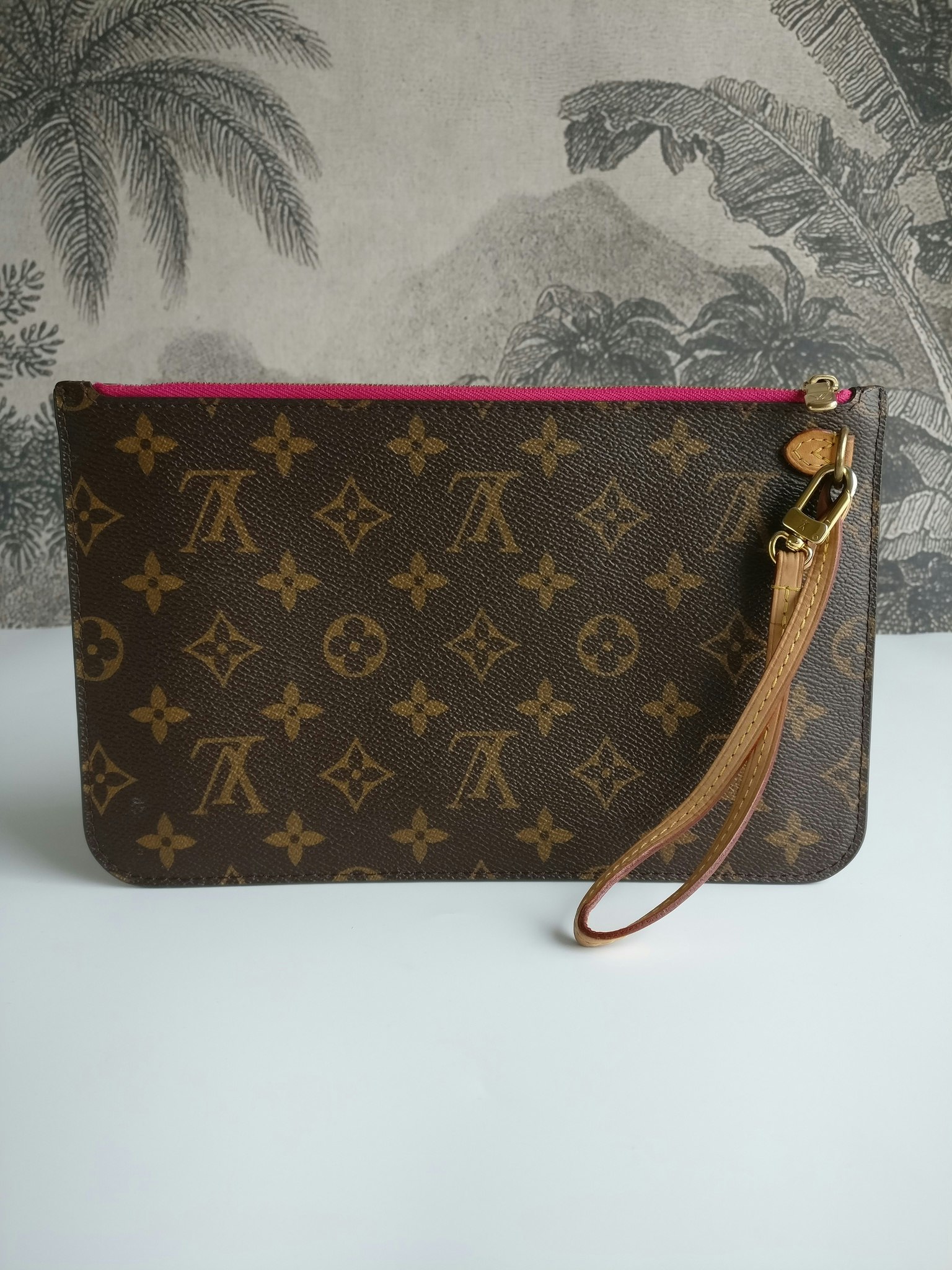 Neverfull MM pochette pivoine