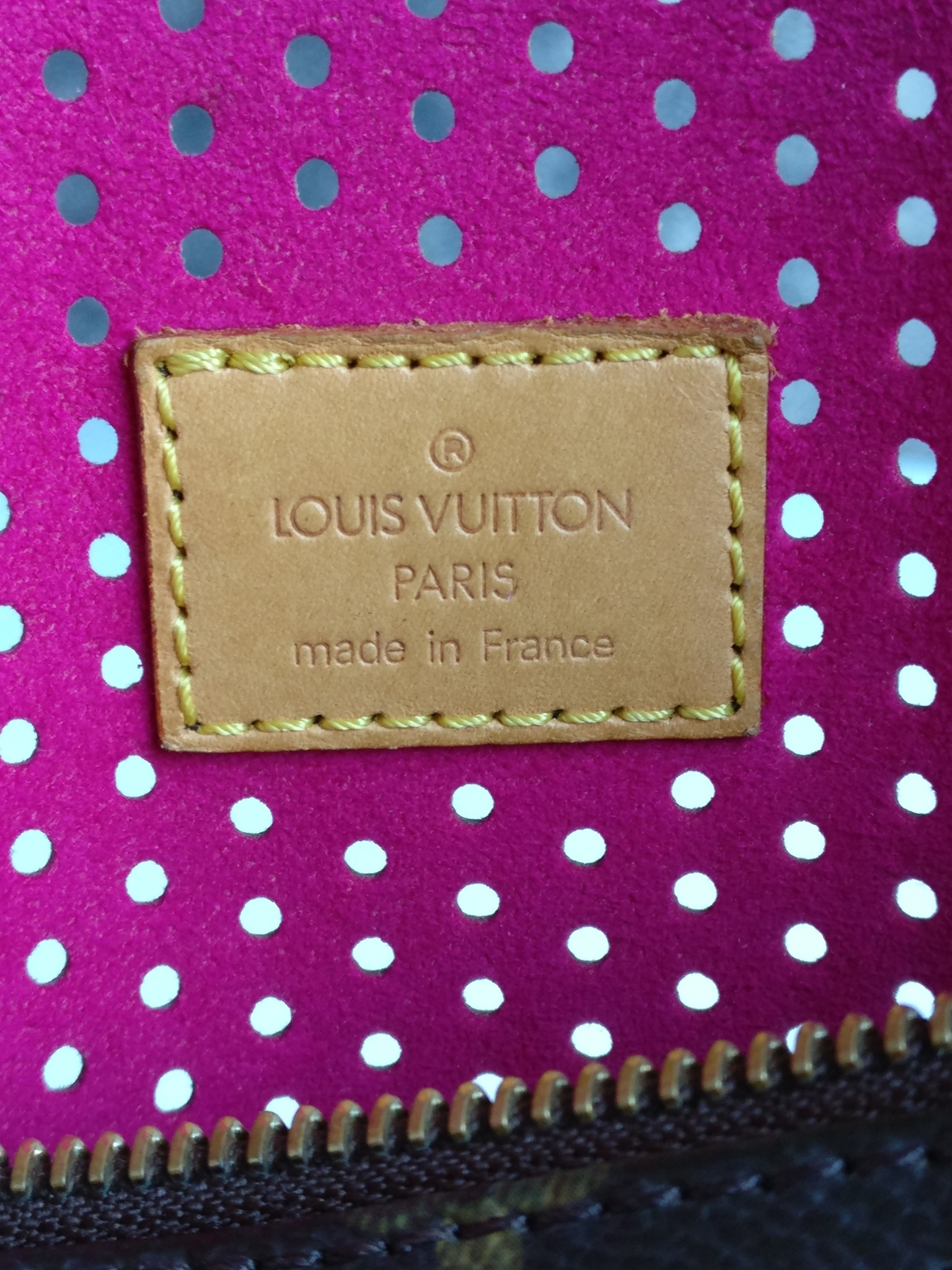 Louis Vuitton Speedy Perforated 30