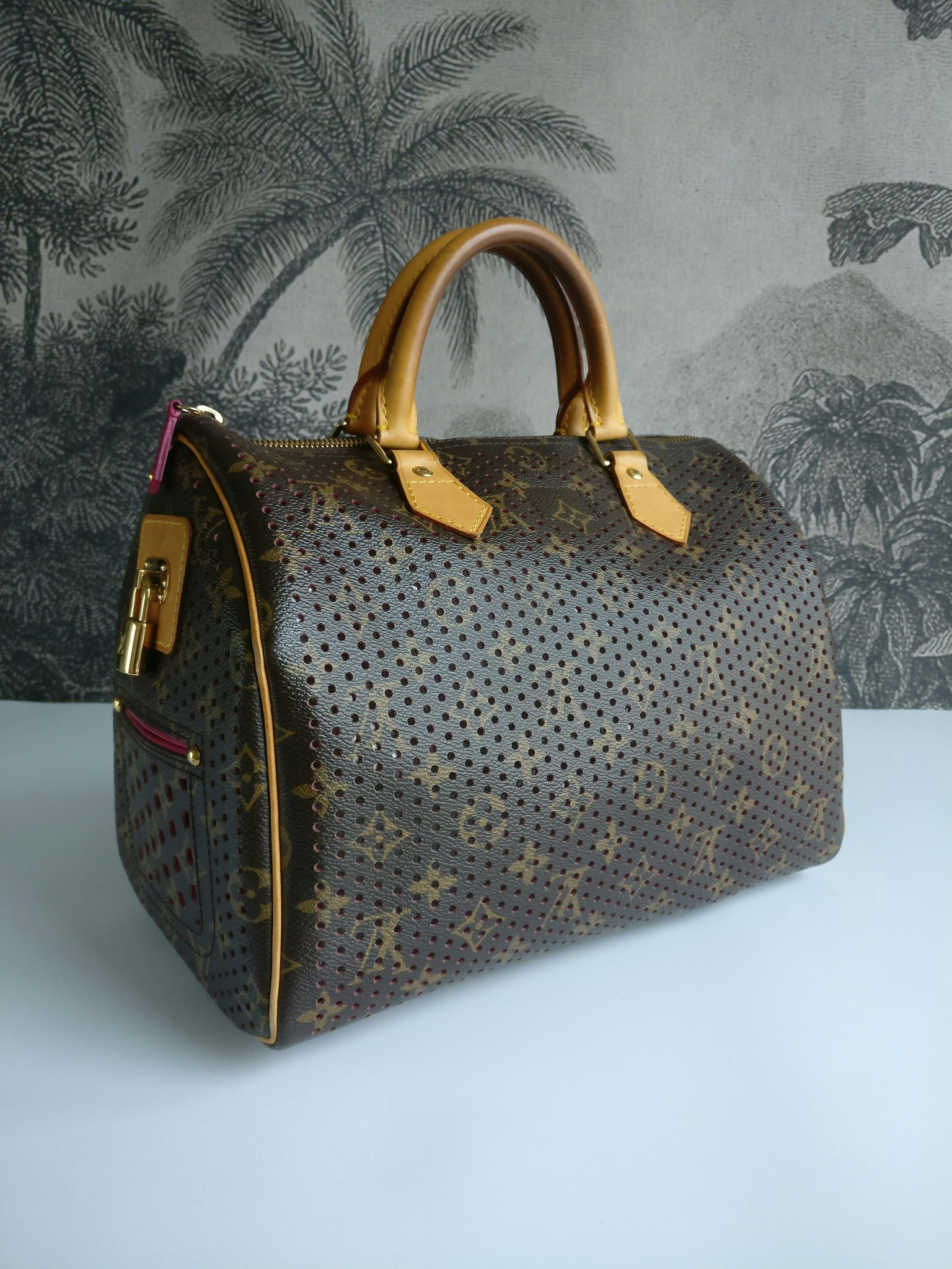 Louis Vuitton, Bags, Louis Vuitton Perforated Speedy Boston Doctor Bag