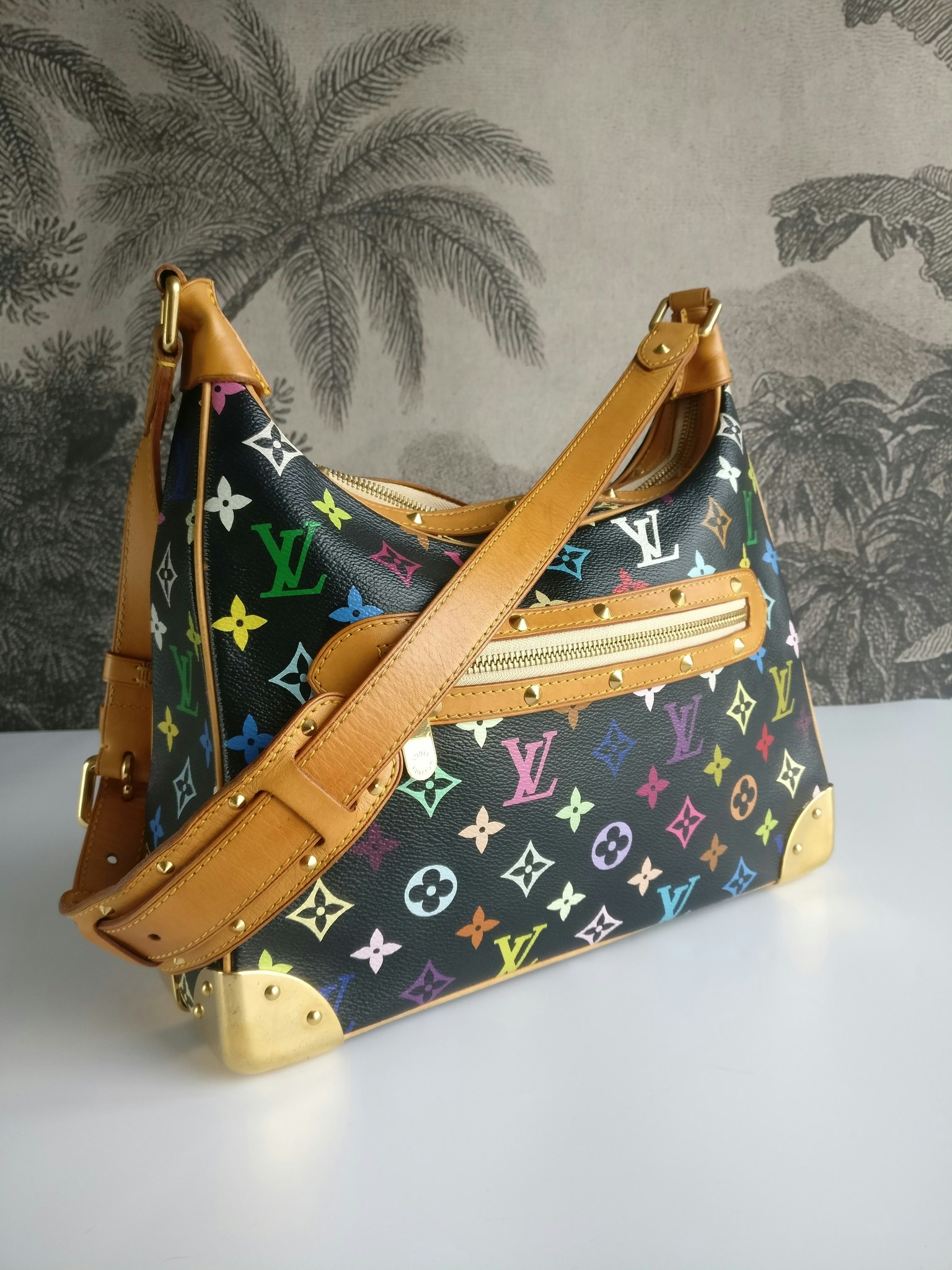 Louis Vuitton Boulogne black multicolore