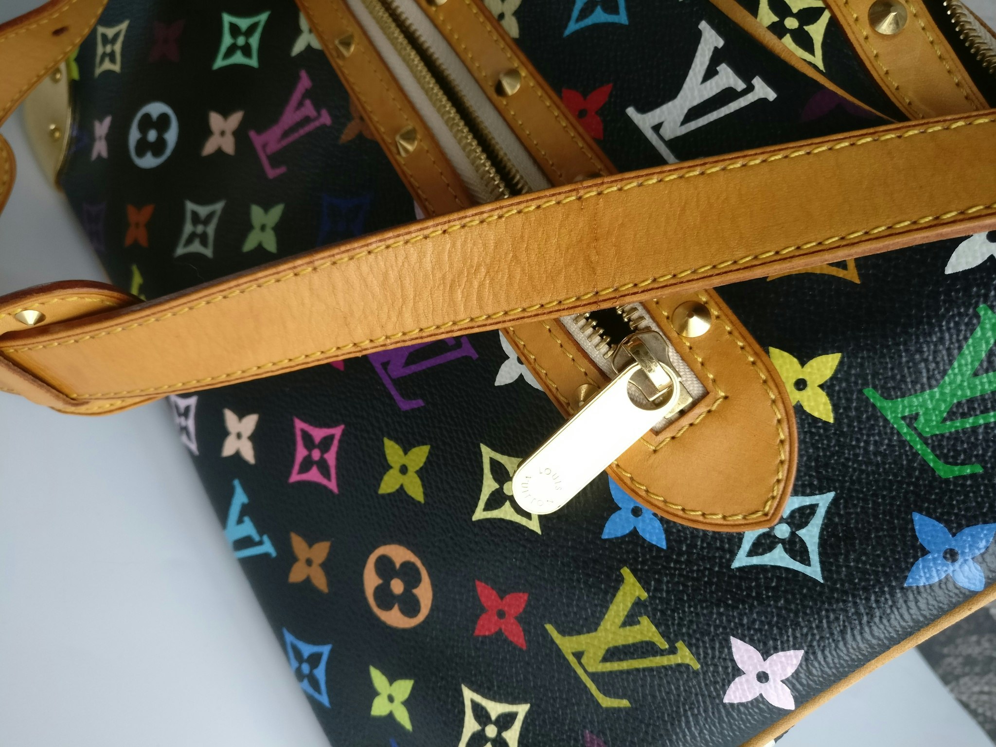 Louis Vuitton Boulogne black multicolore