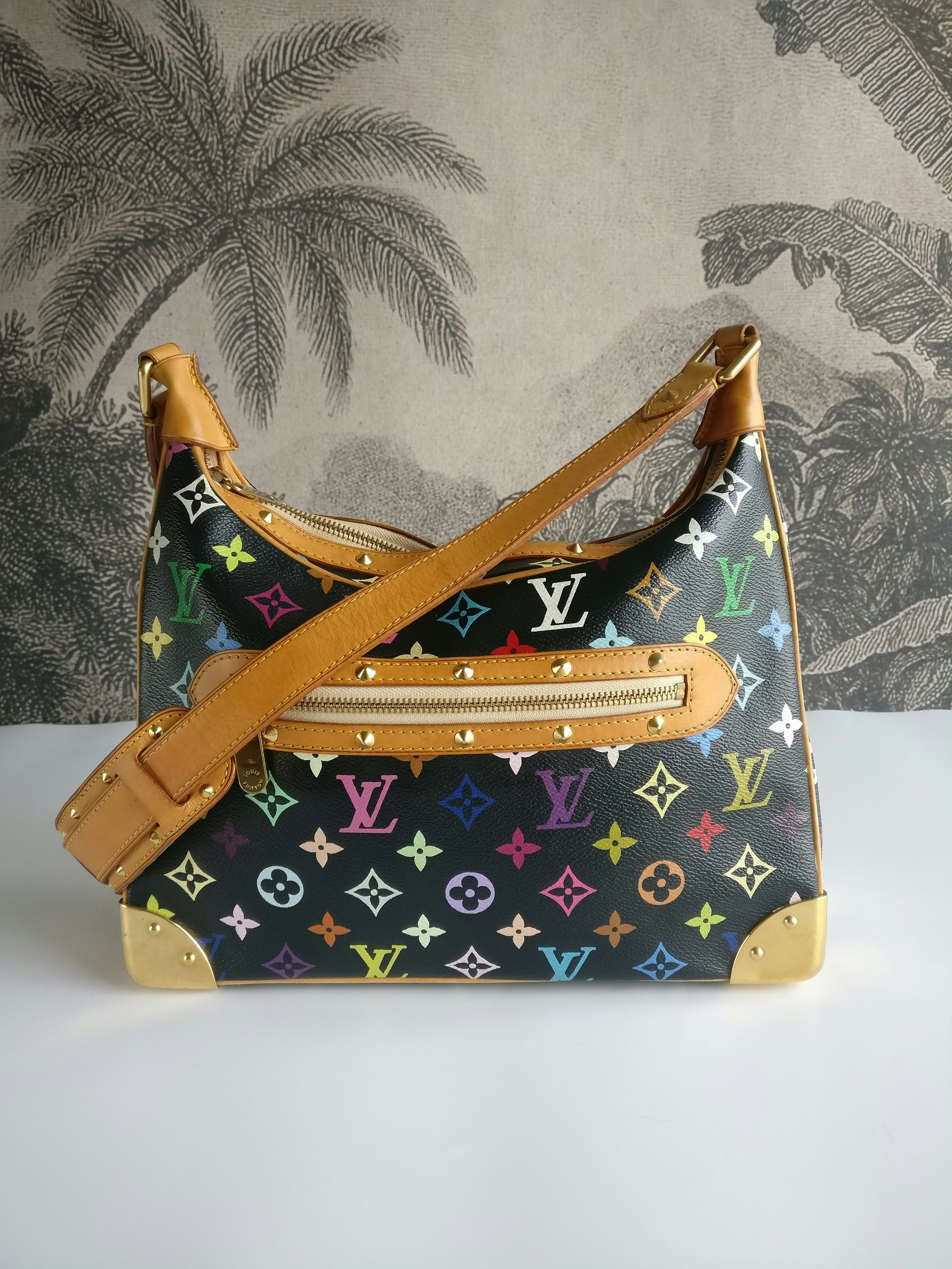 Louis Vuitton Boulogne black multicolore