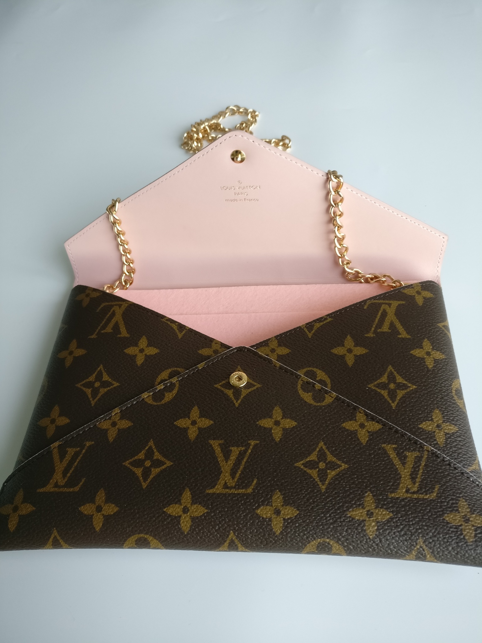 louis vuitton insert with chain