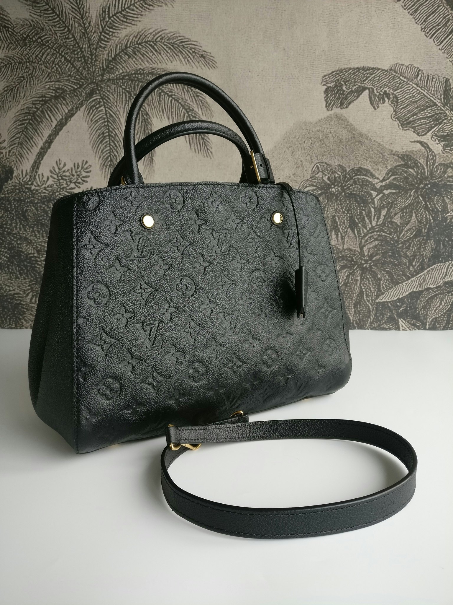 Buy Louis Vuitton Montaigne MM Monogram Handbag Article: M41056 Made in  France Online at desertcartINDIA