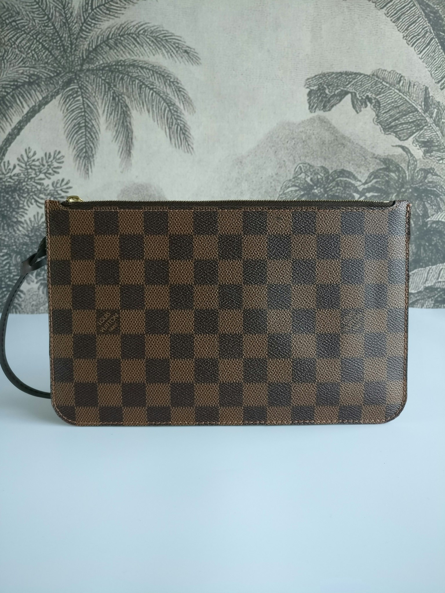 Neverfull MM pochette damier ebene