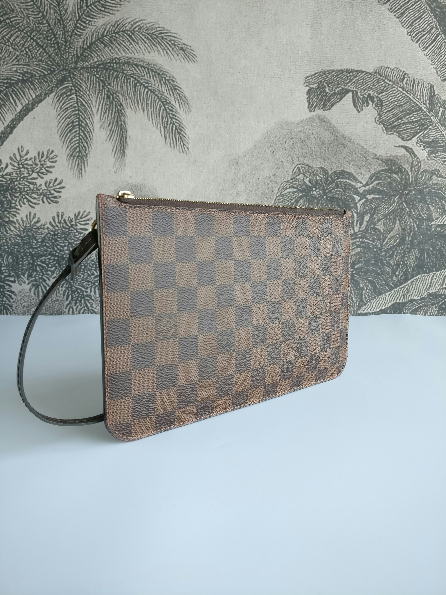 Neverfull MM pochette damier ebene