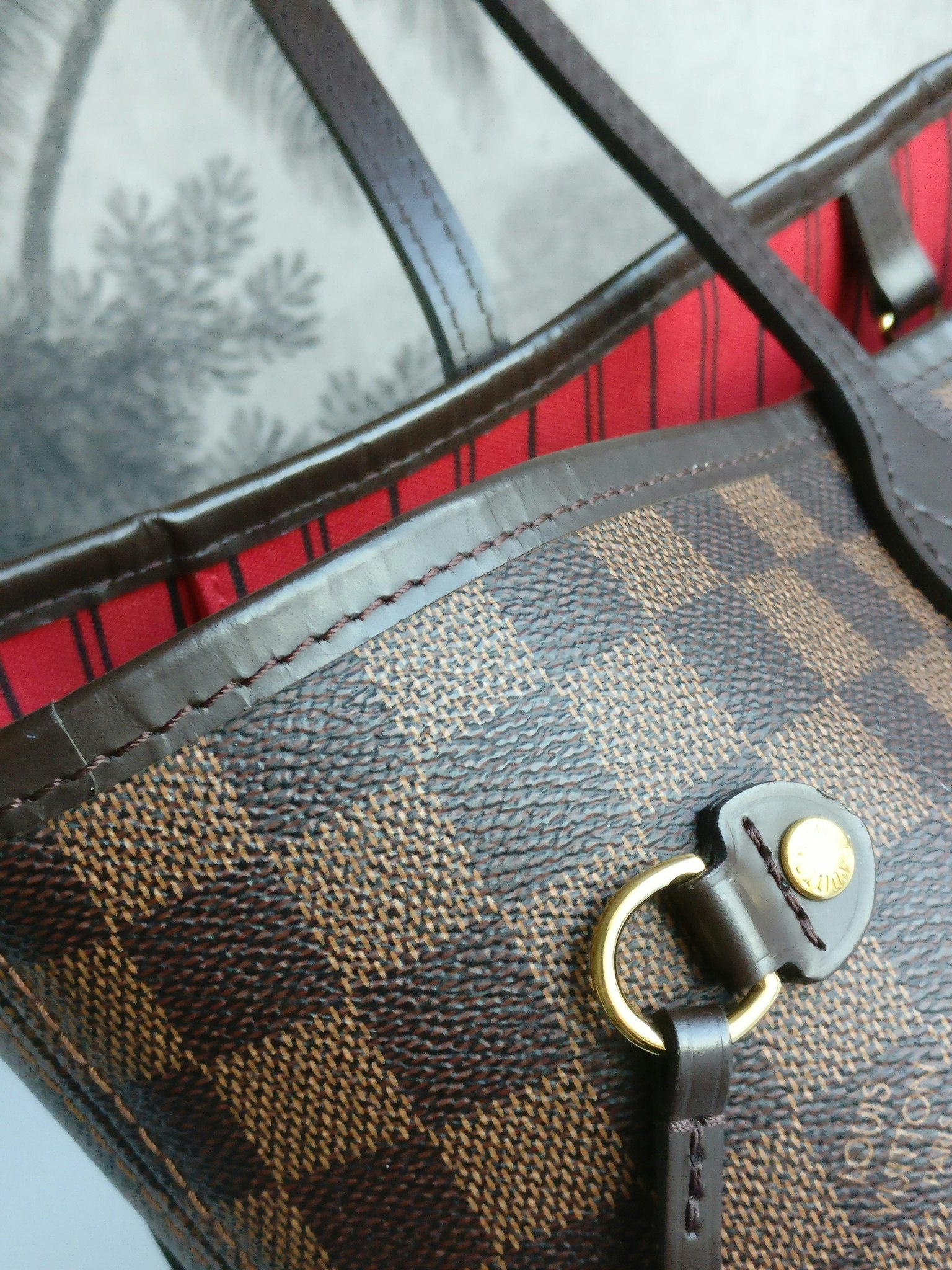 Louis Vuitton Neverfull MM damier ebene