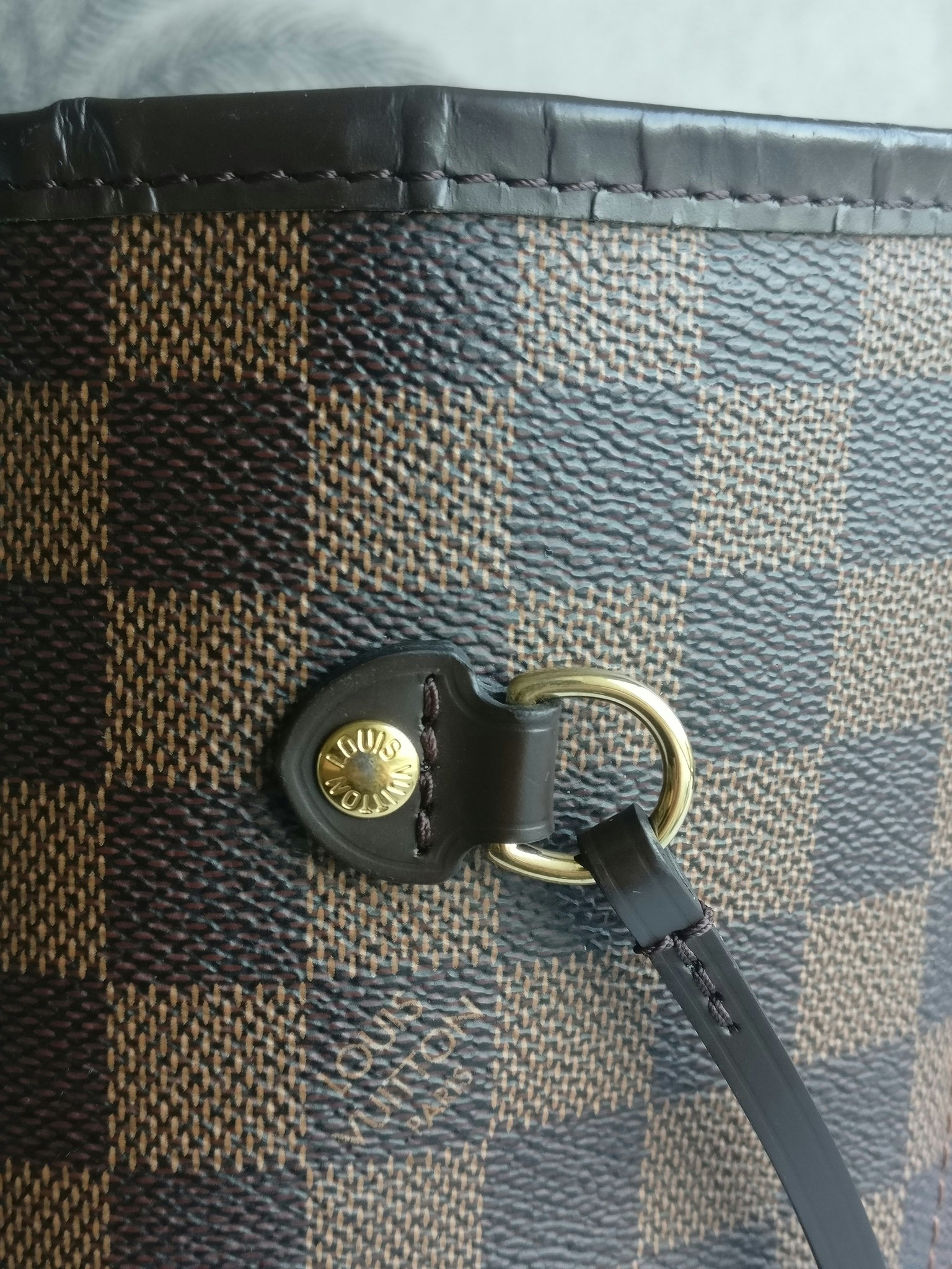 Louis Vuitton Neverfull MM damier ebene