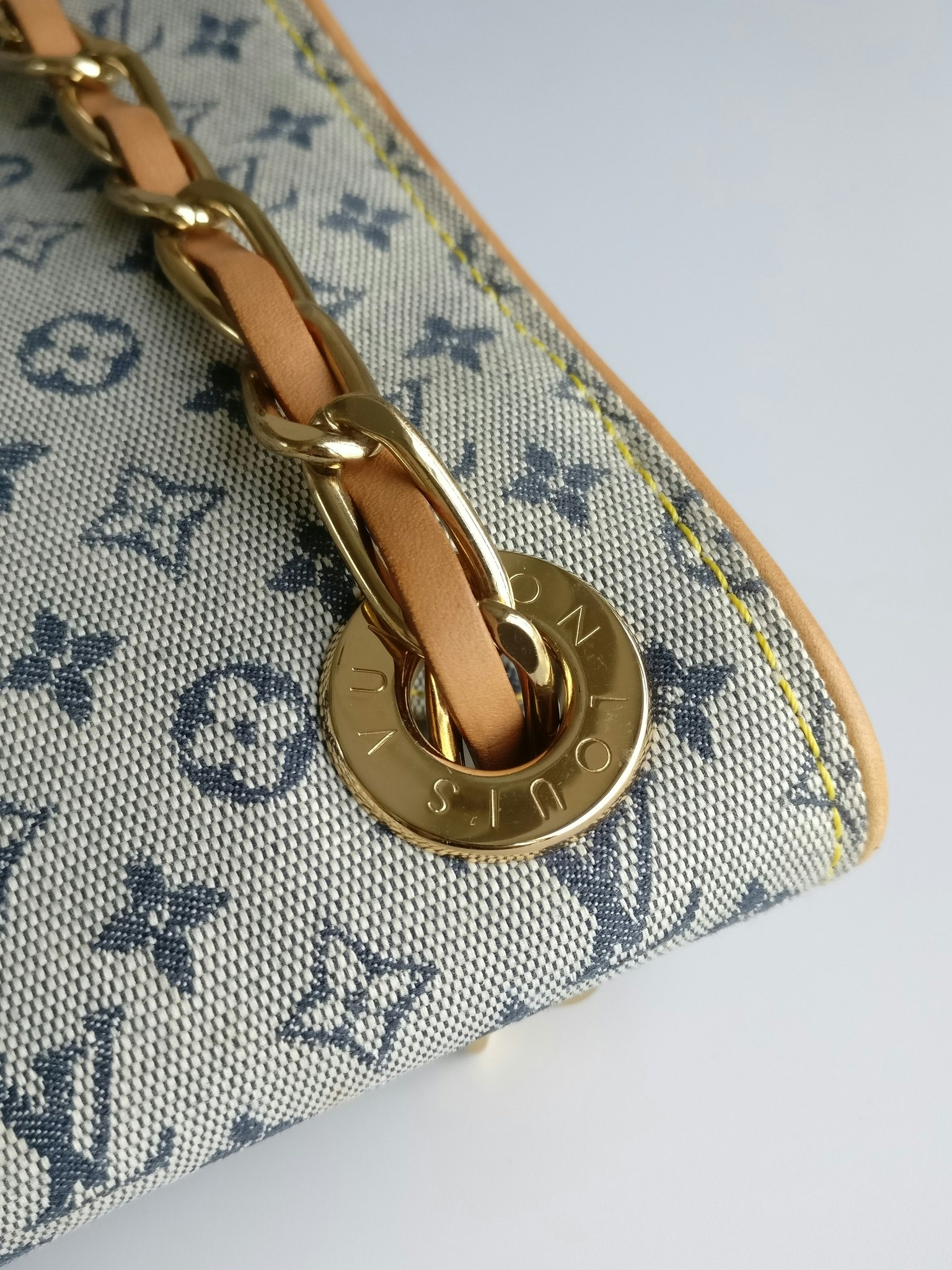 Louis Vuitton Monogram Mini Lin Camille - Blue Shoulder Bags, Handbags -  LOU759860