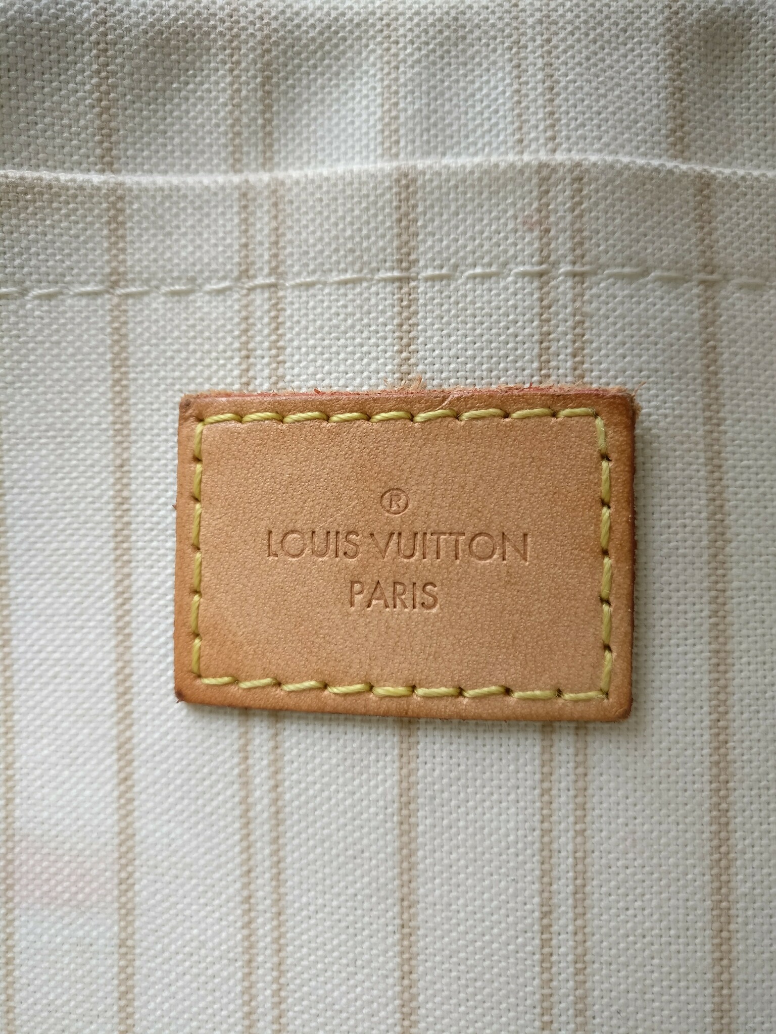 Louis Vuitton Neverfull MM pochette azur