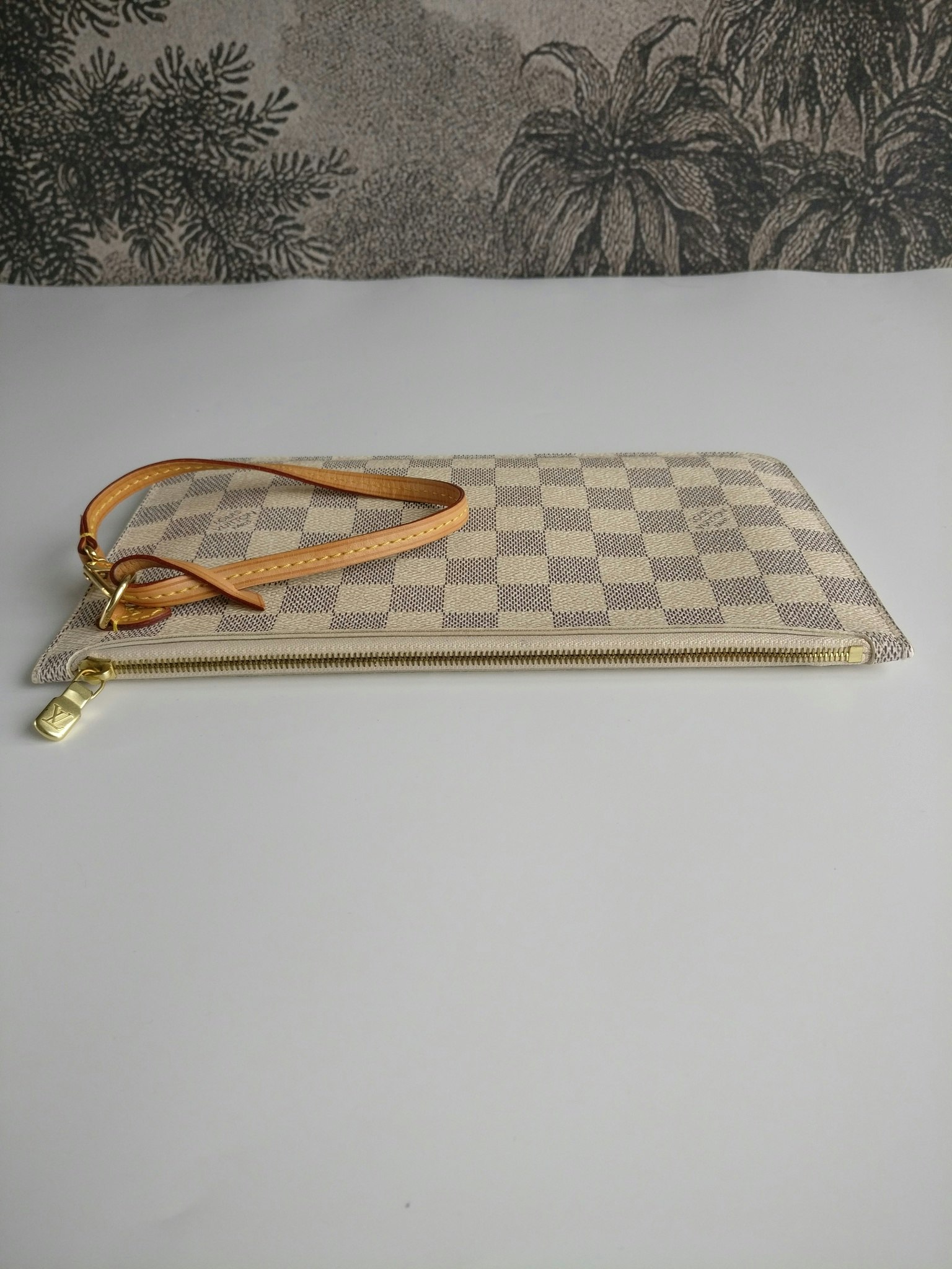 Louis Vuitton Neverfull MM pochette azur