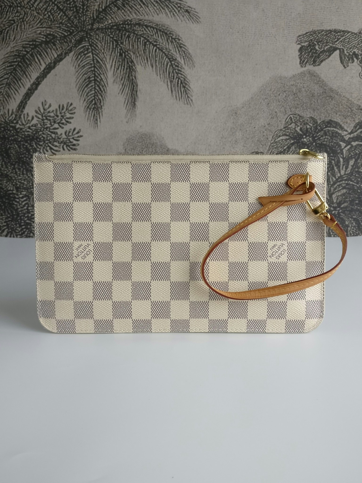 Louis Vuitton Neverfull MM pochette azur