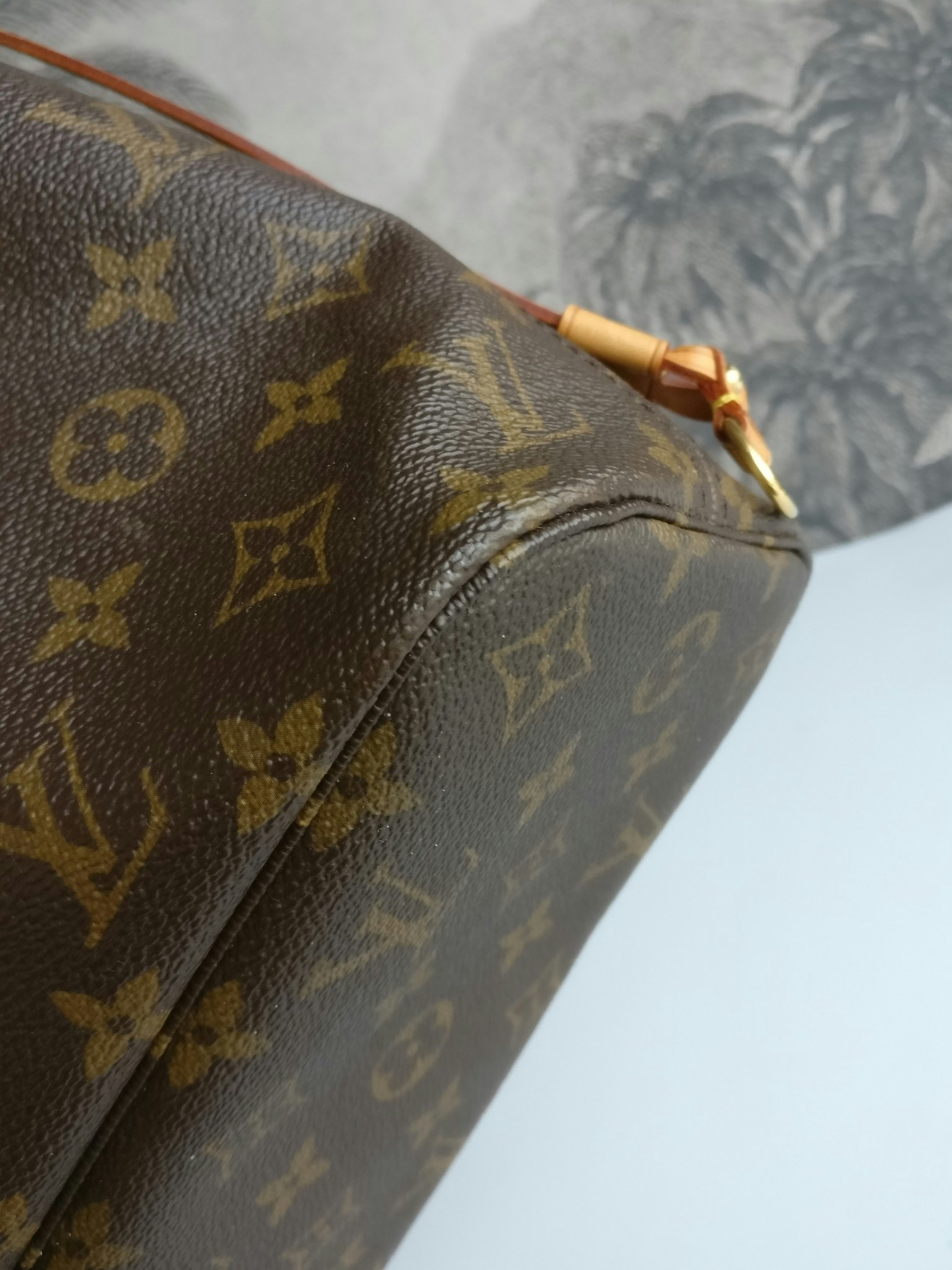 Louis Vuitton Limited Small Mon Monogram Neverfull PM Tote 97lv28W 