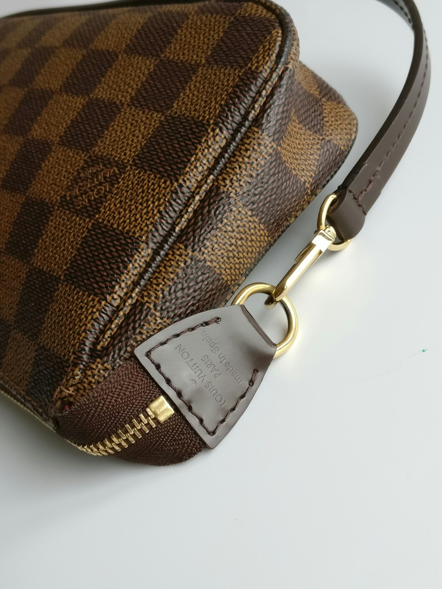 Louis Vuitton Damier Ebene Pochette Accessoires Bag – I MISS YOU