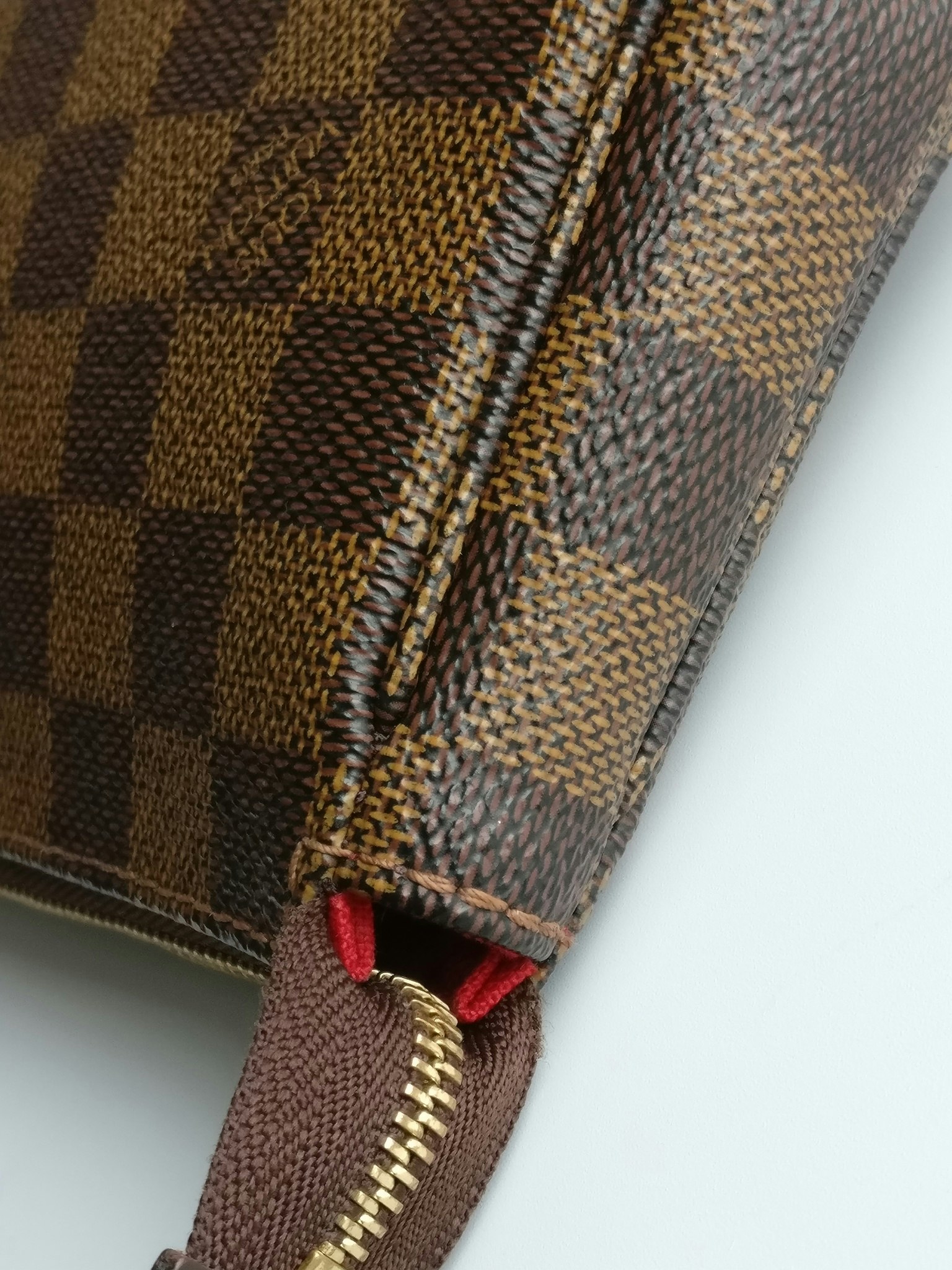 Damier Ebene Strap for Louis Vuitton Pochette Accessoires – Timeless  Vintage Company