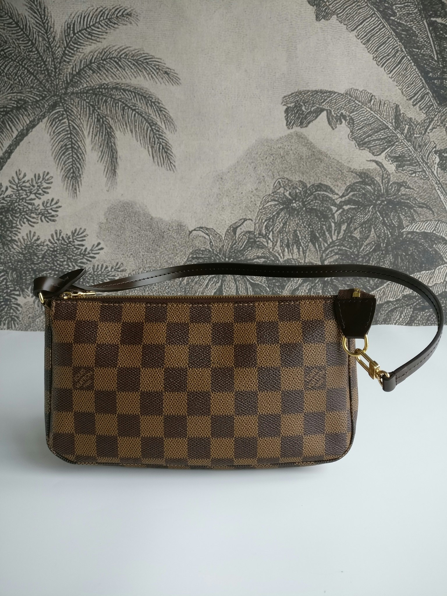 Louis Vuitton® Pochette Accessoires Brown. Size