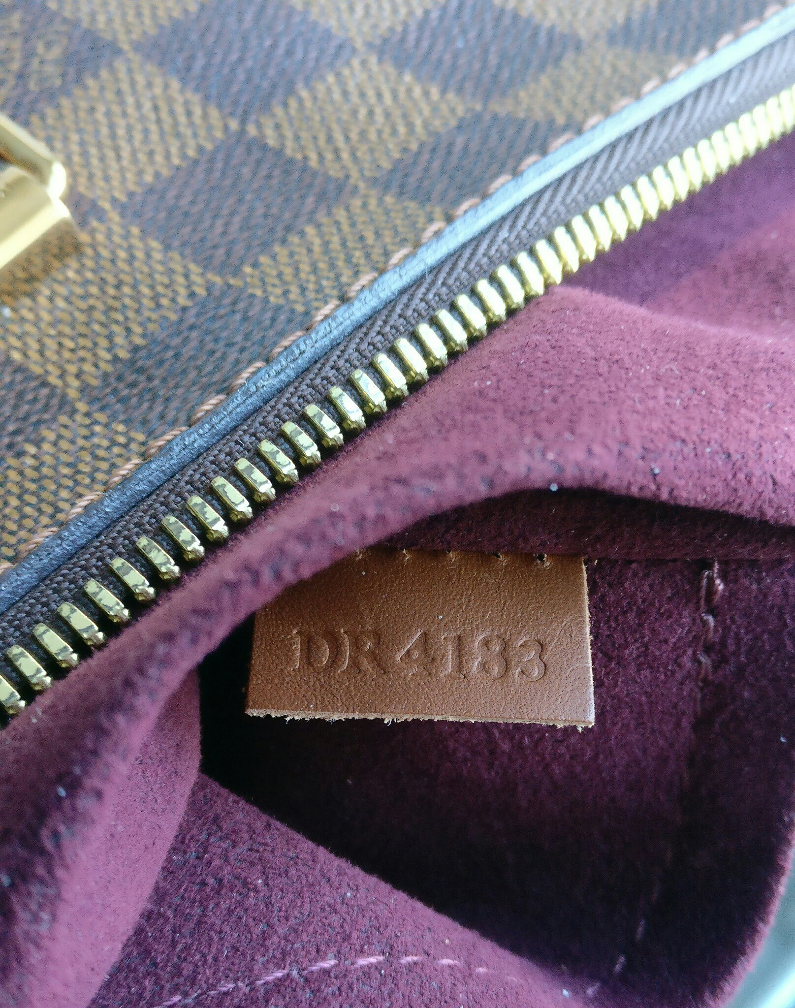Louis Vuitton Belmont Handbag Damier at 1stDibs