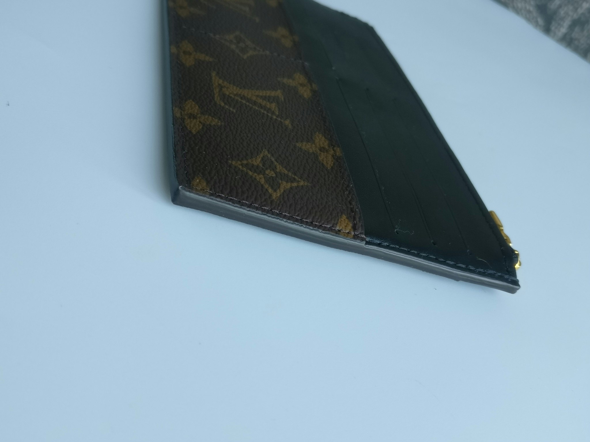 Louis Vuitton Slim Purse Monogram Canvas Black 2328013