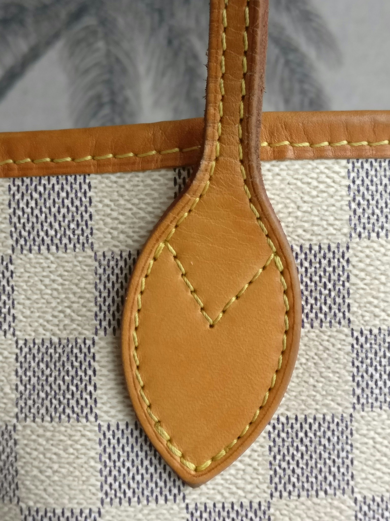 Louis Vuitton Neverfull MM damier azur