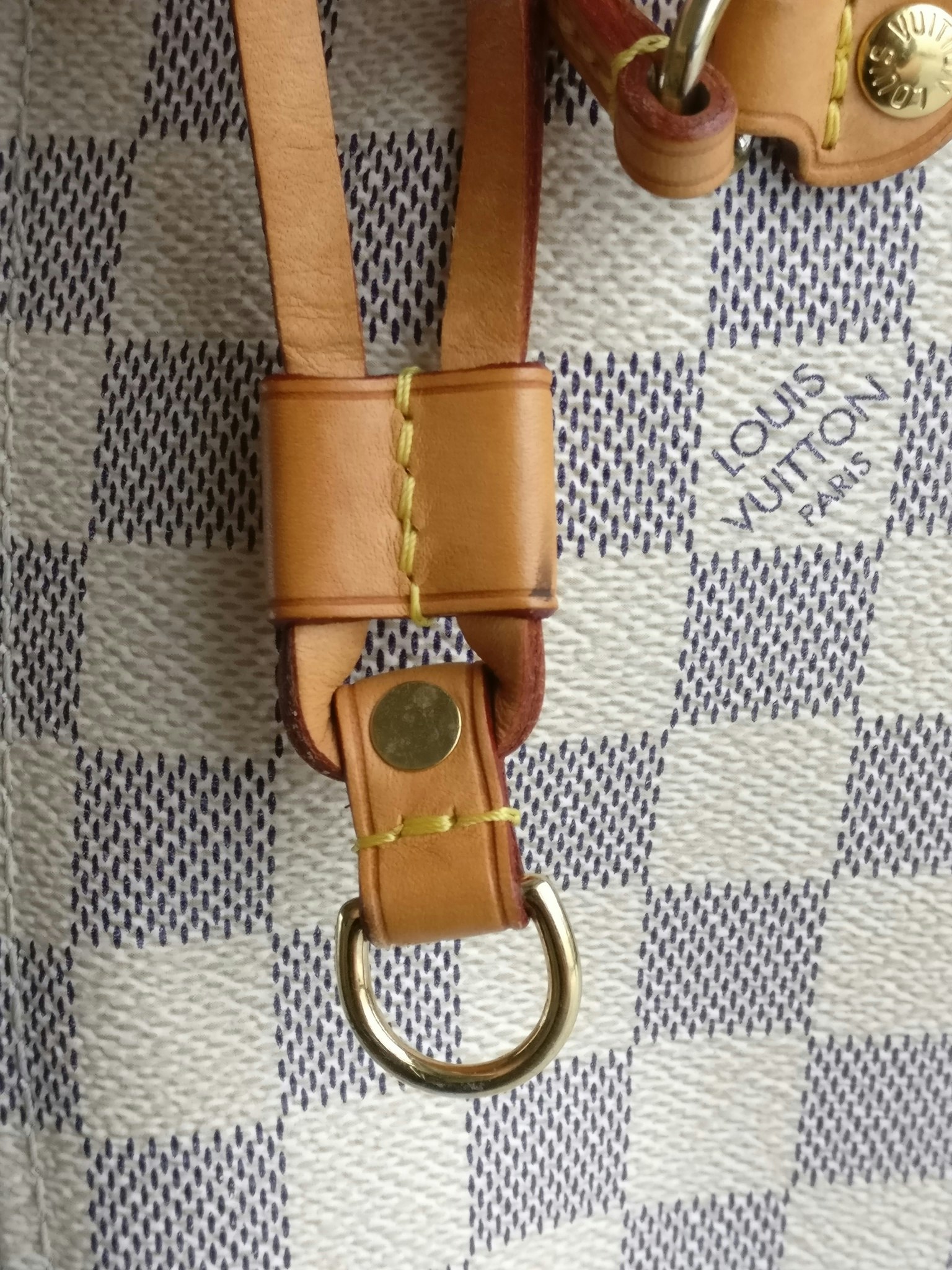 Louis Vuitton Neverfull MM damier azur