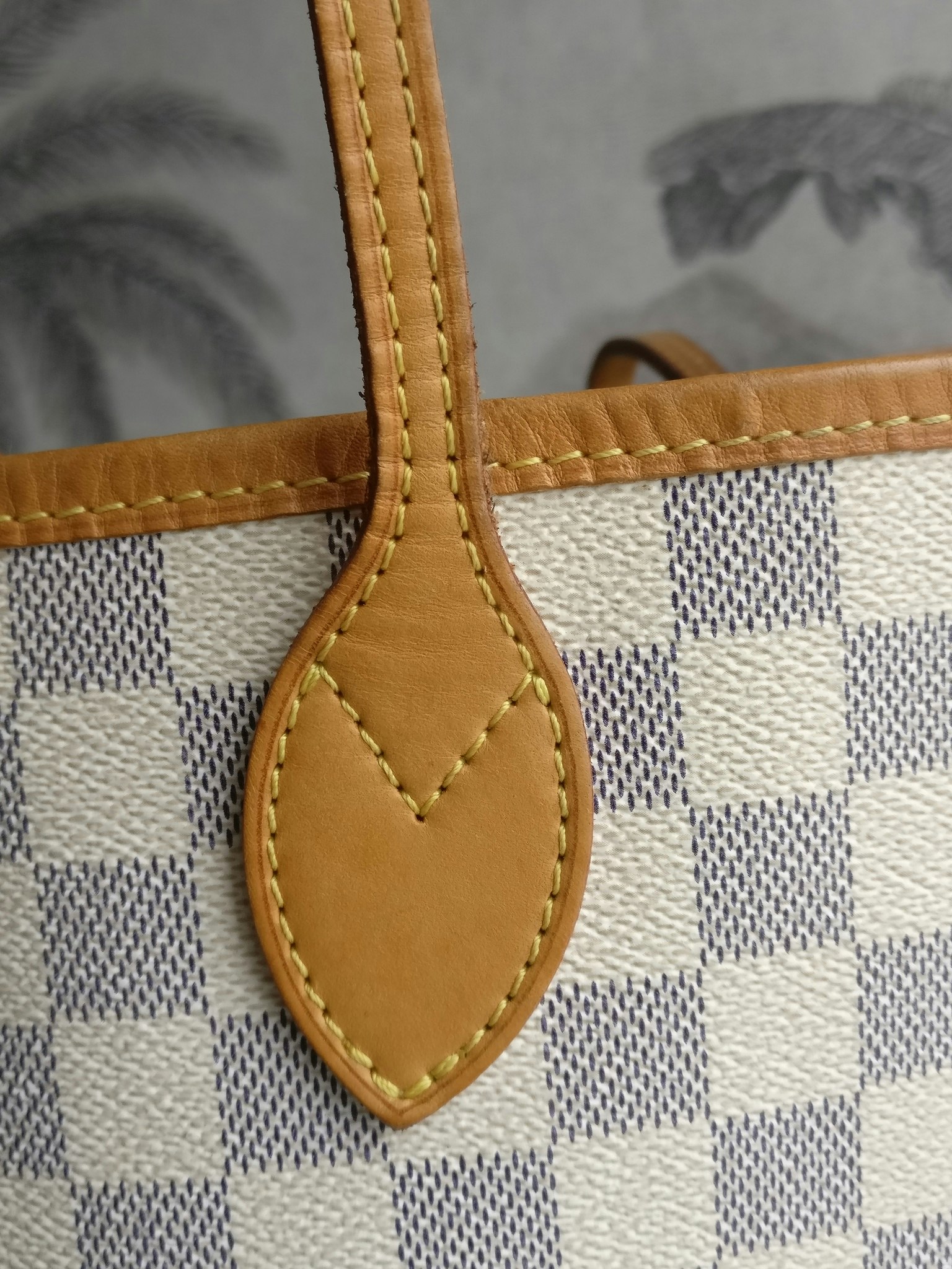 Louis Vuitton Neverfull MM damier azur