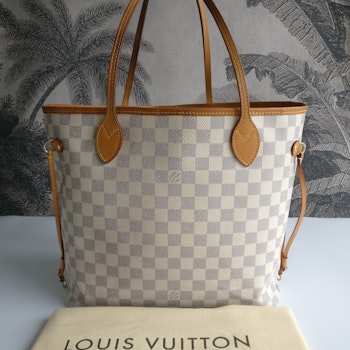 Louis Vuitton Neverfull MM damier azur