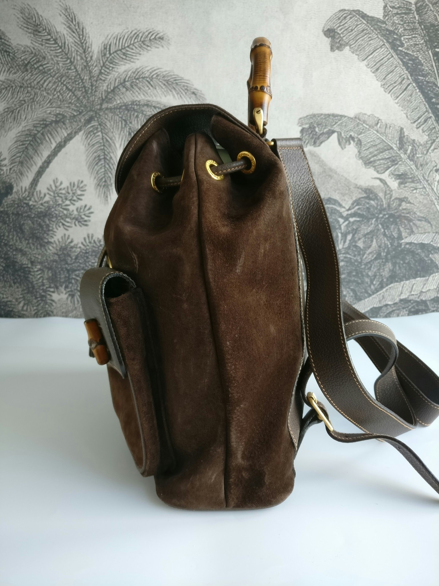 Gucci Bamboo backpack