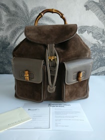 Gucci Bamboo backpack