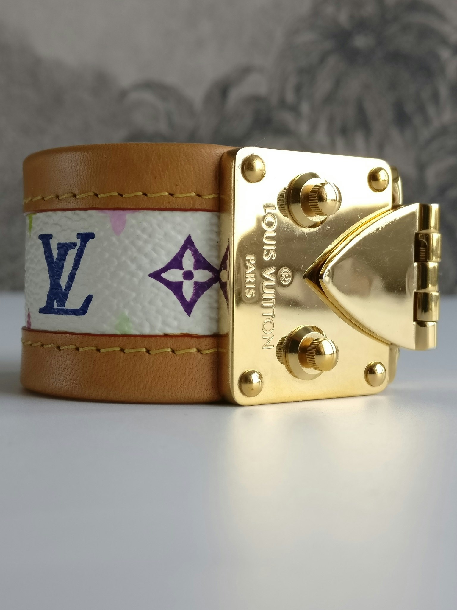 Louis Vuitton multicolore cuff bracelet