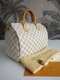 Louis Vuitton Speedy 30 damier azur