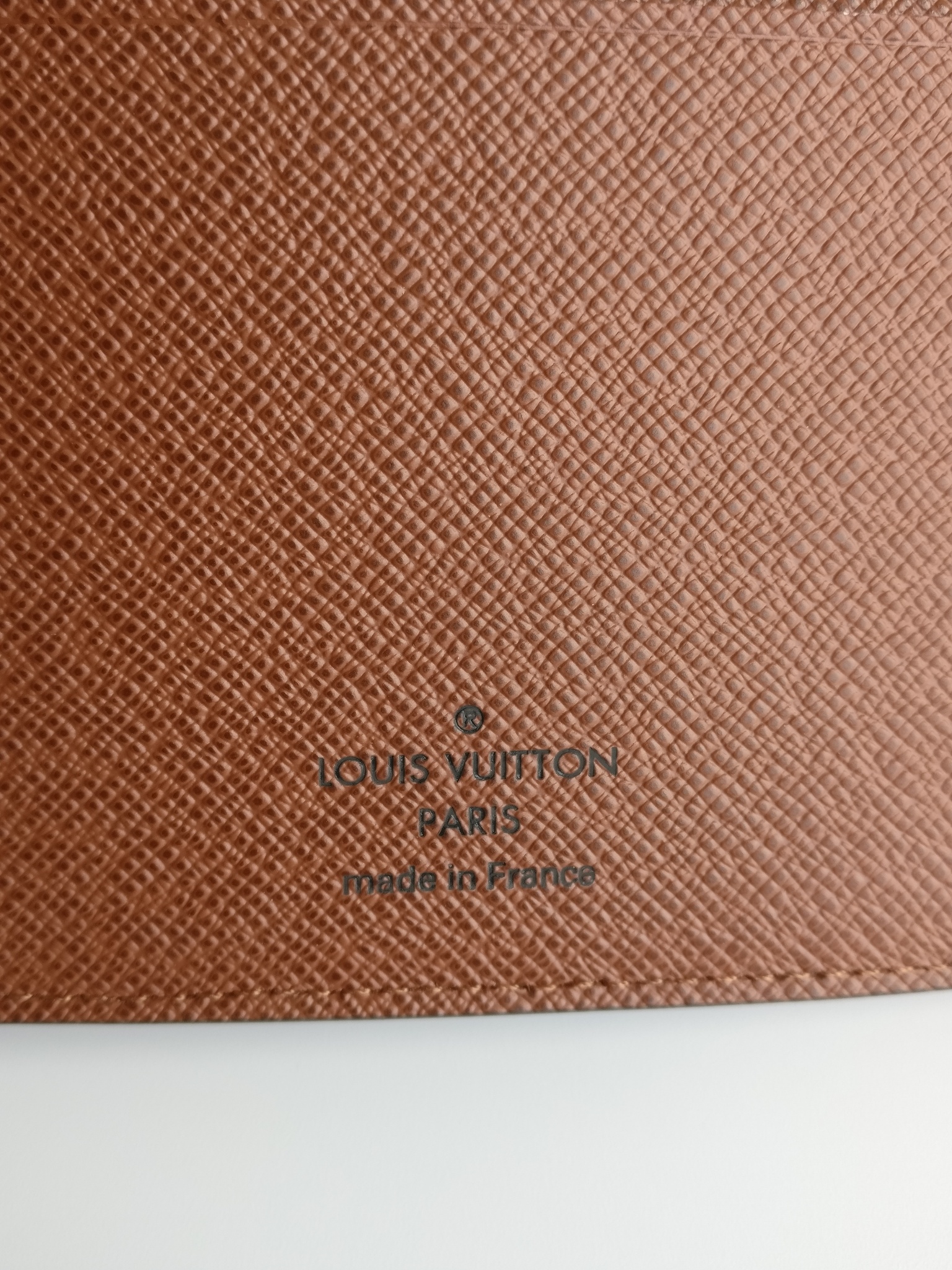 Louis Vuitton Desk Agenda cover