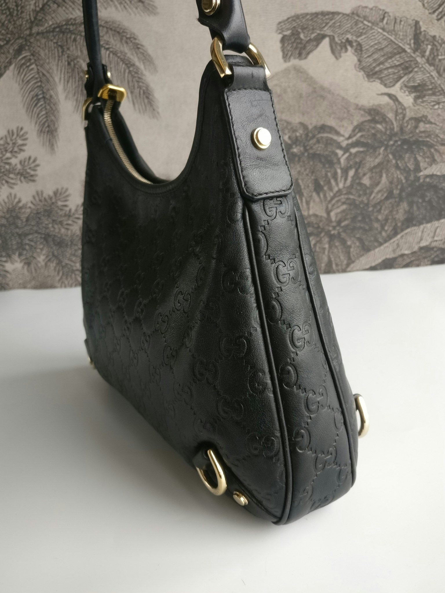 Gucci Guccissima Leather Abbey hobo