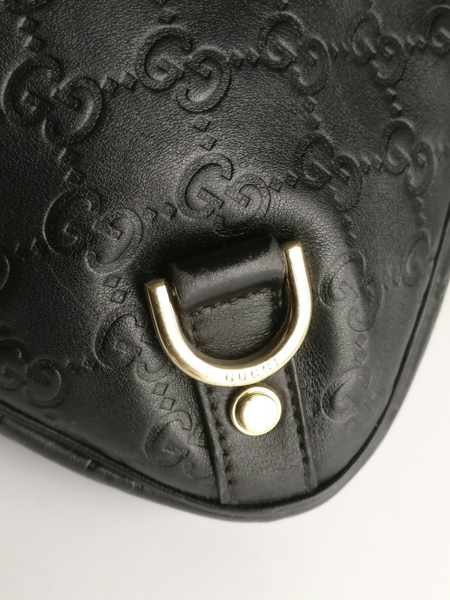 Gucci Guccissima Leather Abbey hobo