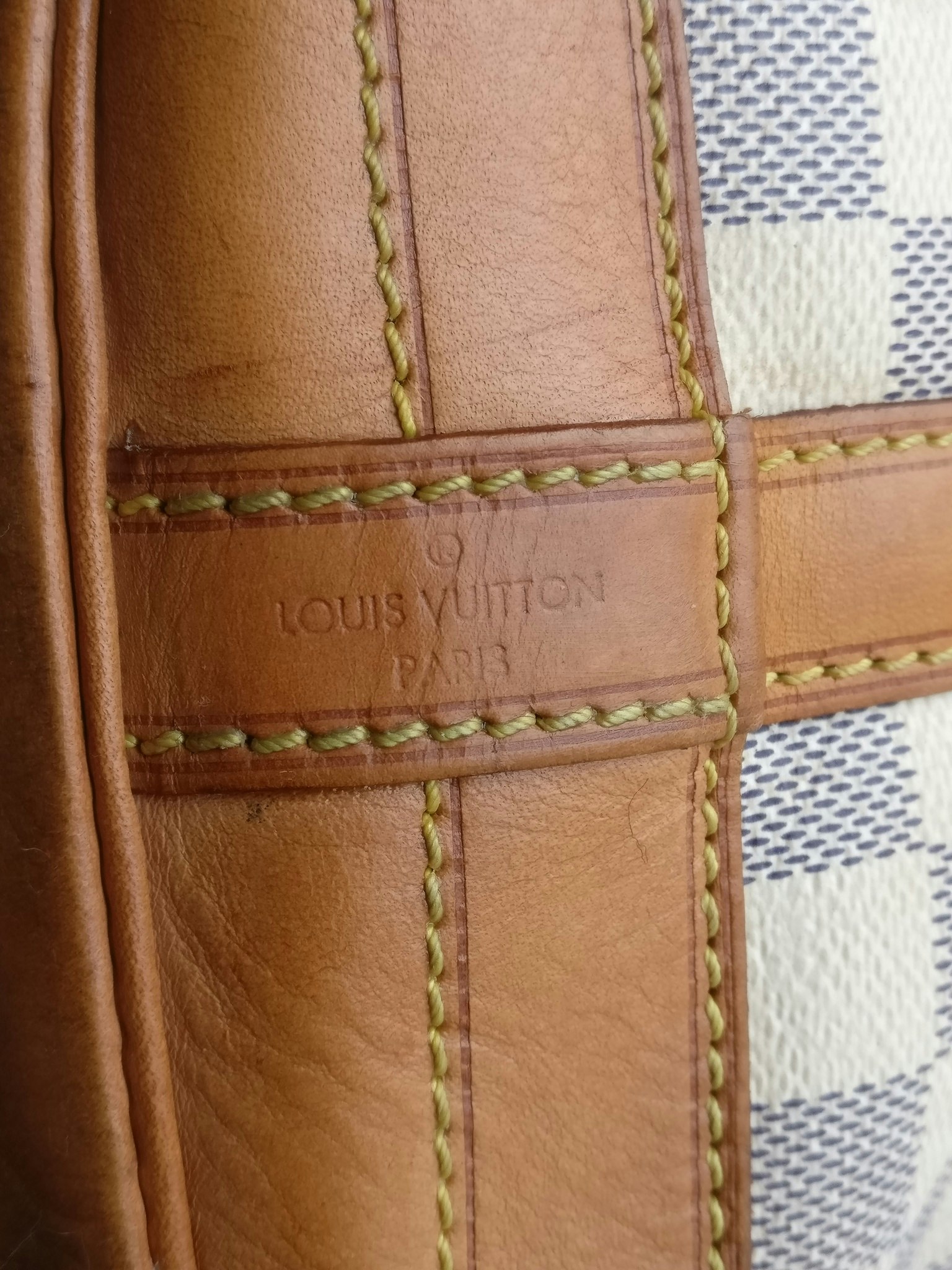 Louis Vuitton Noé GM damier azur
