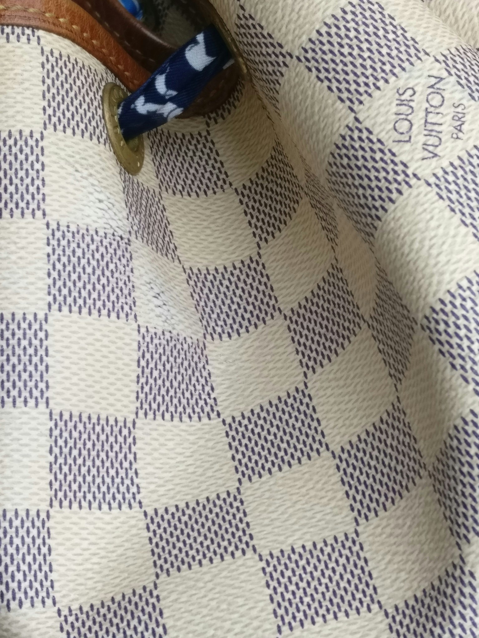 Louis Vuitton Noé GM damier azur