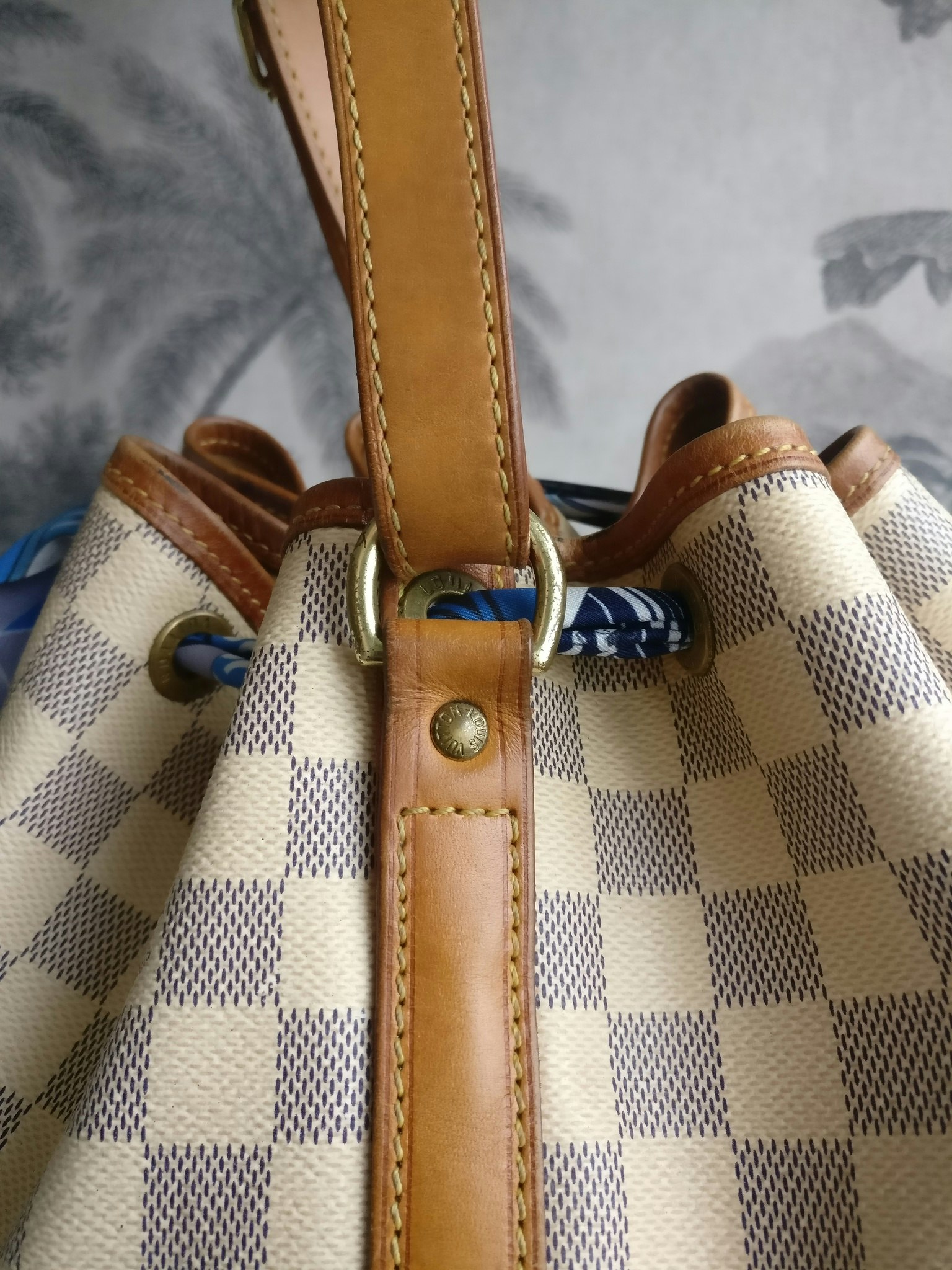 Louis Vuitton Noé GM damier azur