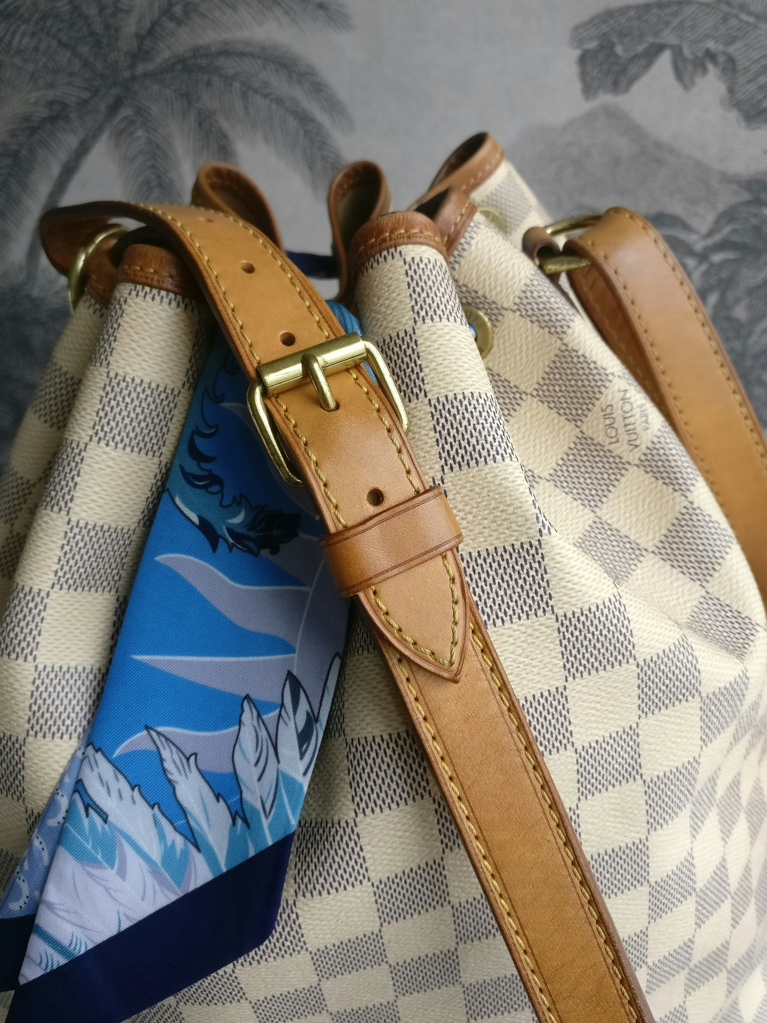 Louis Vuitton Noé GM damier azur