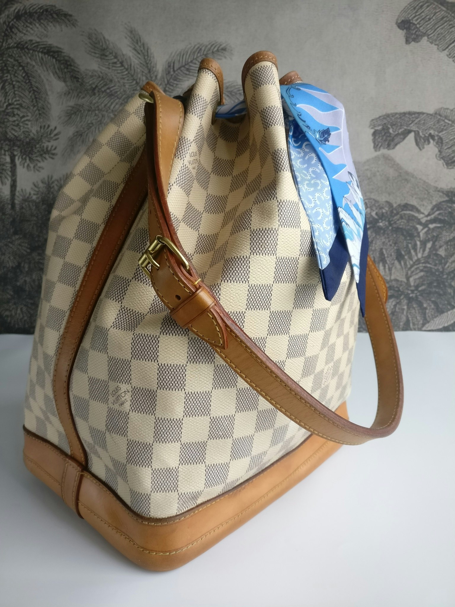 Louis Vuitton Noé GM damier azur