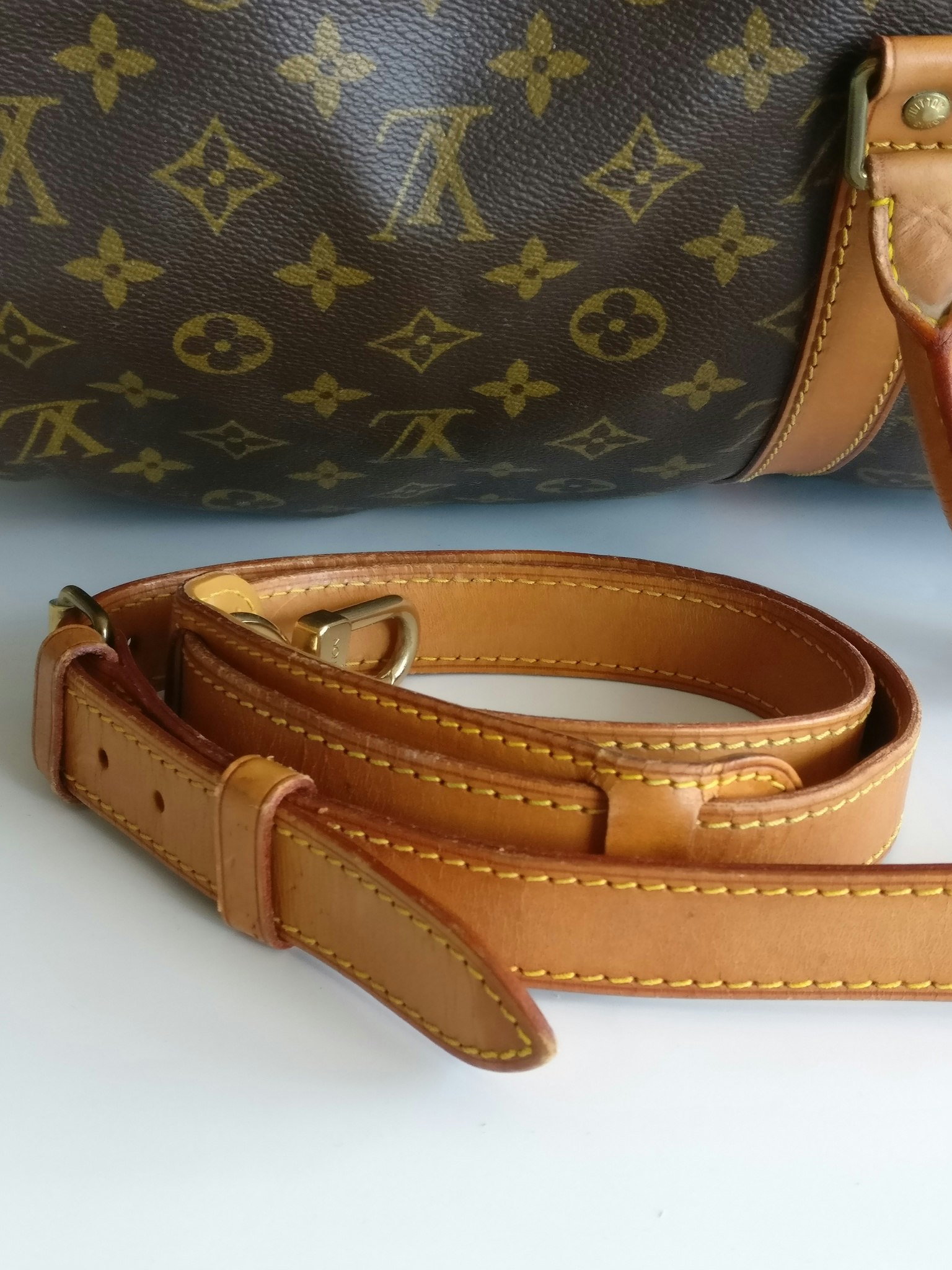 Charitybuzz: Louis Vuitton Mon Monogram Keepall 55 with Shoulder Strap