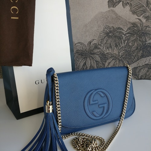 Gucci Soho Long flap chain bag